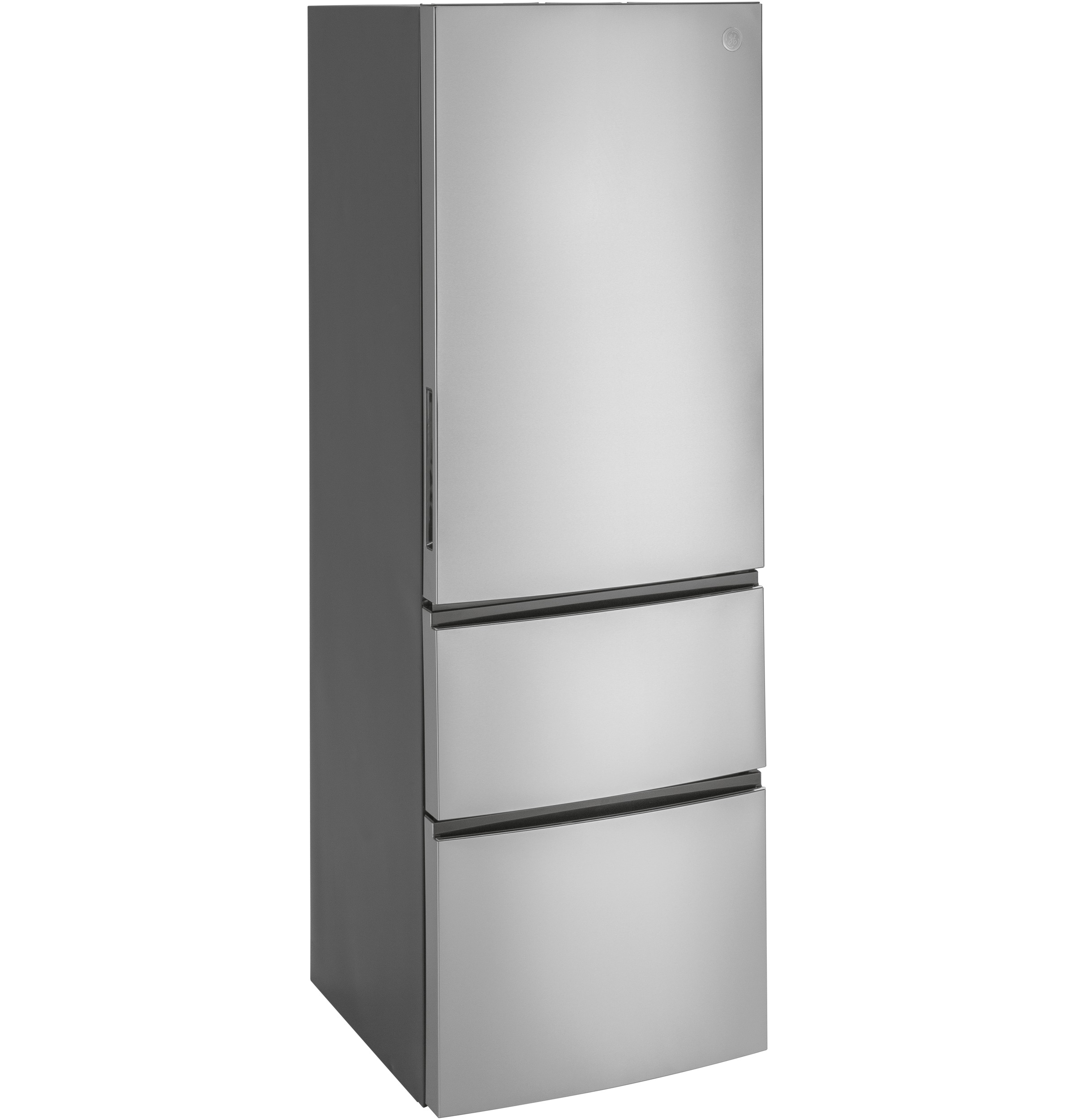 Model: GLE12HSPSS | GE GE® ENERGY STAR® 11.9 Cu. Ft. Bottom-Freezer Refrigerator