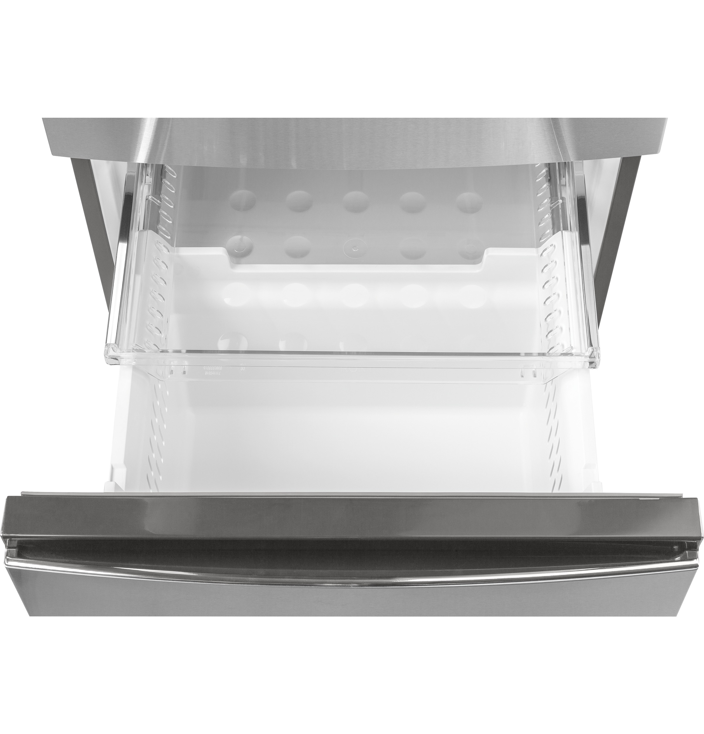 Model: GLE12HSPSS | GE GE® ENERGY STAR® 11.9 Cu. Ft. Bottom-Freezer Refrigerator