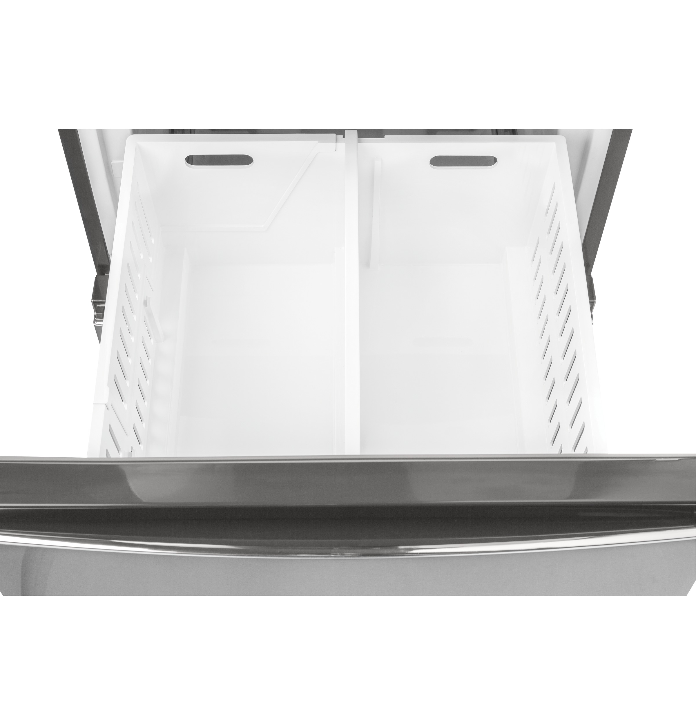 Model: GLE12HSPSS | GE GE® ENERGY STAR® 11.9 Cu. Ft. Bottom-Freezer Refrigerator
