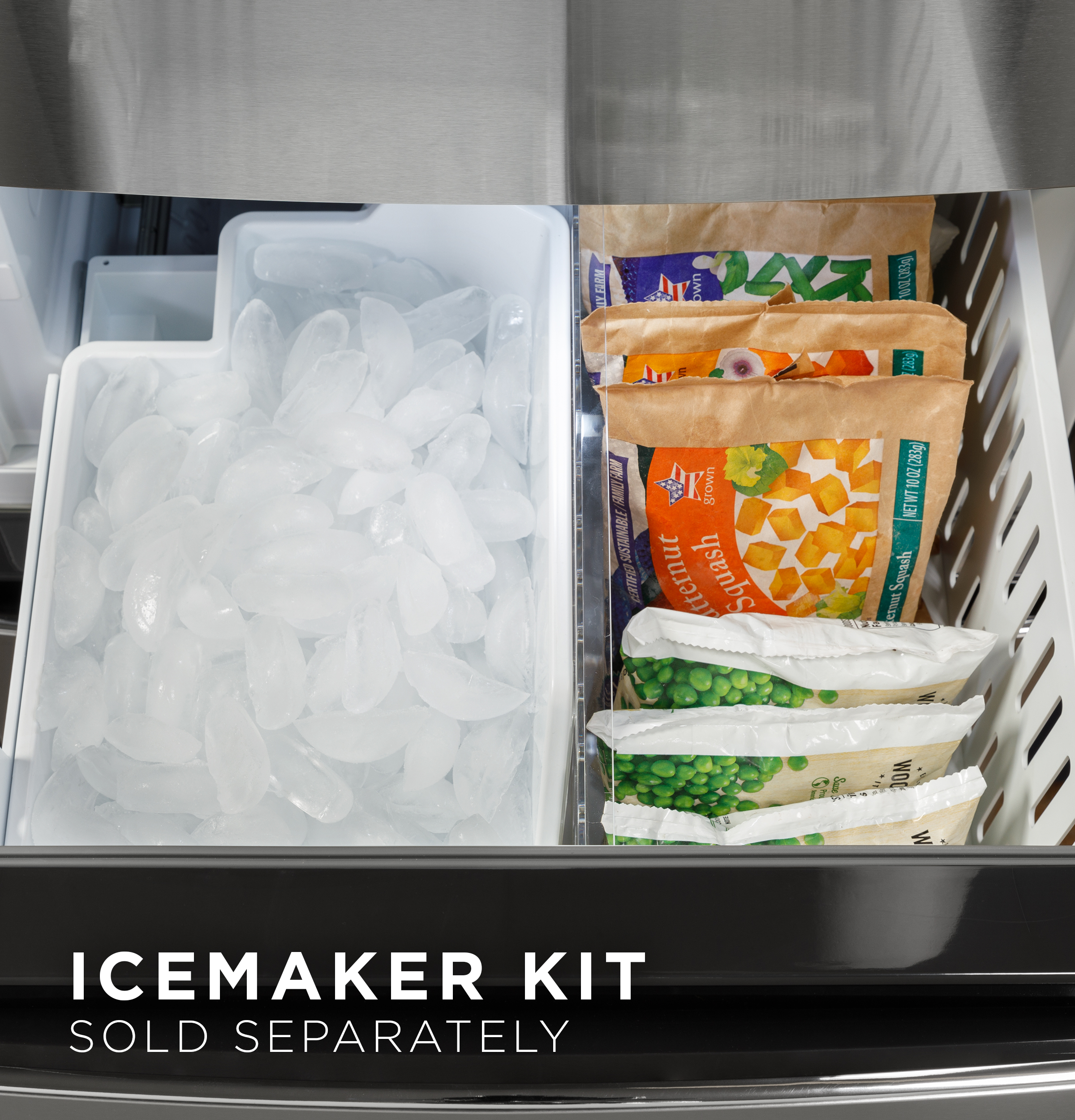Model: GLE12HSPSS | GE GE® ENERGY STAR® 11.9 Cu. Ft. Bottom-Freezer Refrigerator