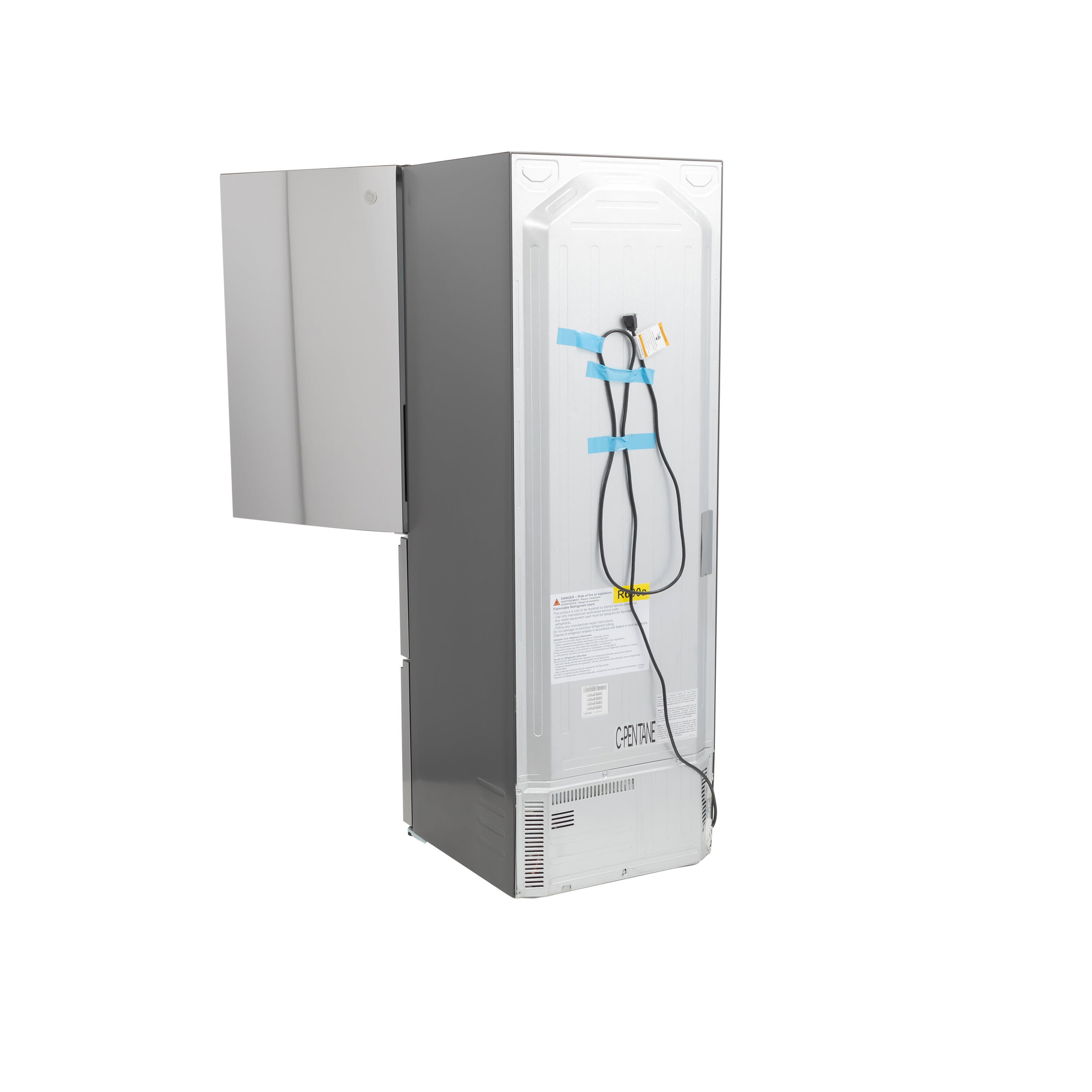 Model: GLE12HSPSS | GE GE® ENERGY STAR® 11.9 Cu. Ft. Bottom-Freezer Refrigerator