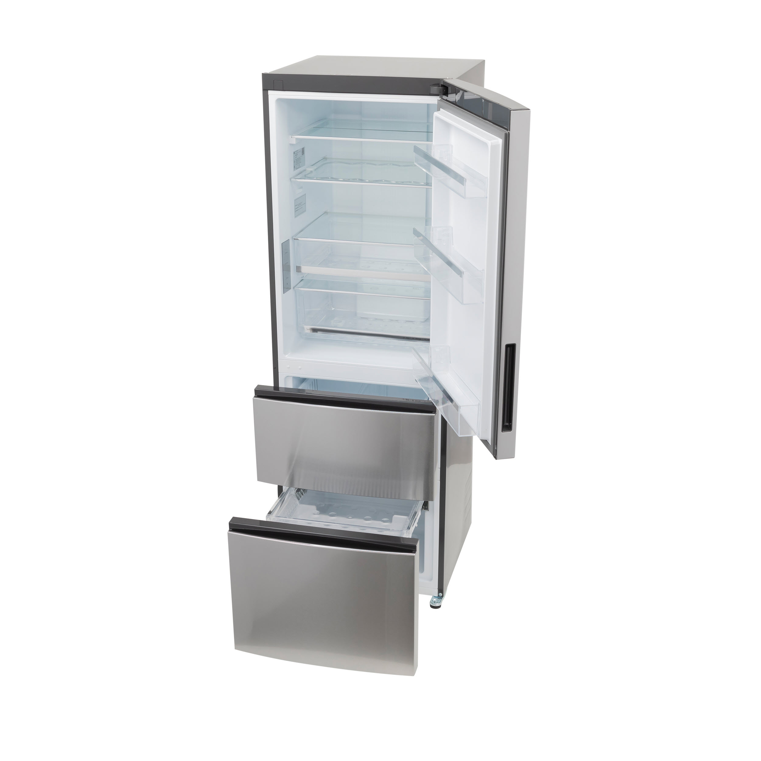 Model: GLE12HSPSS | GE GE® ENERGY STAR® 11.9 Cu. Ft. Bottom-Freezer Refrigerator