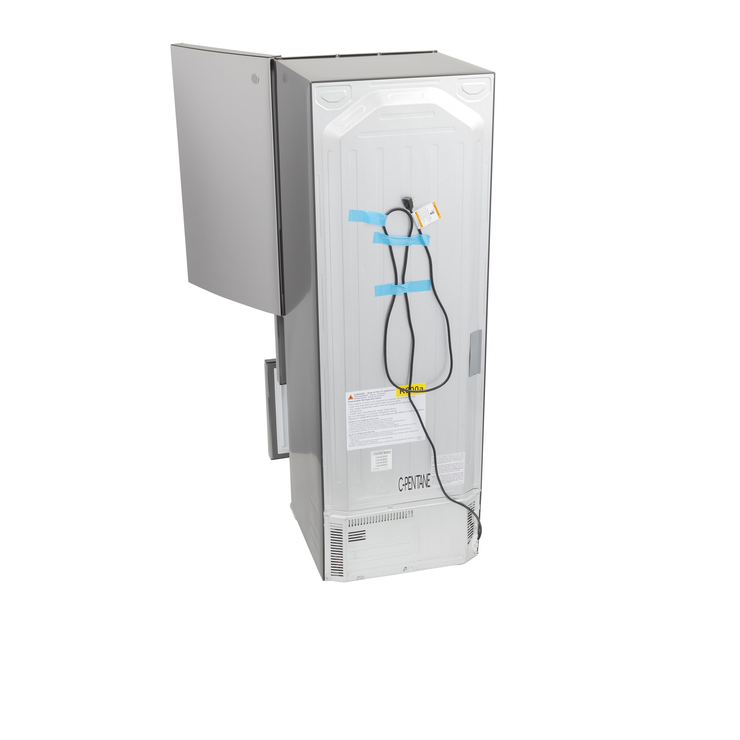 Model: GLE12HSPSS | GE GE® ENERGY STAR® 11.9 Cu. Ft. Bottom-Freezer Refrigerator