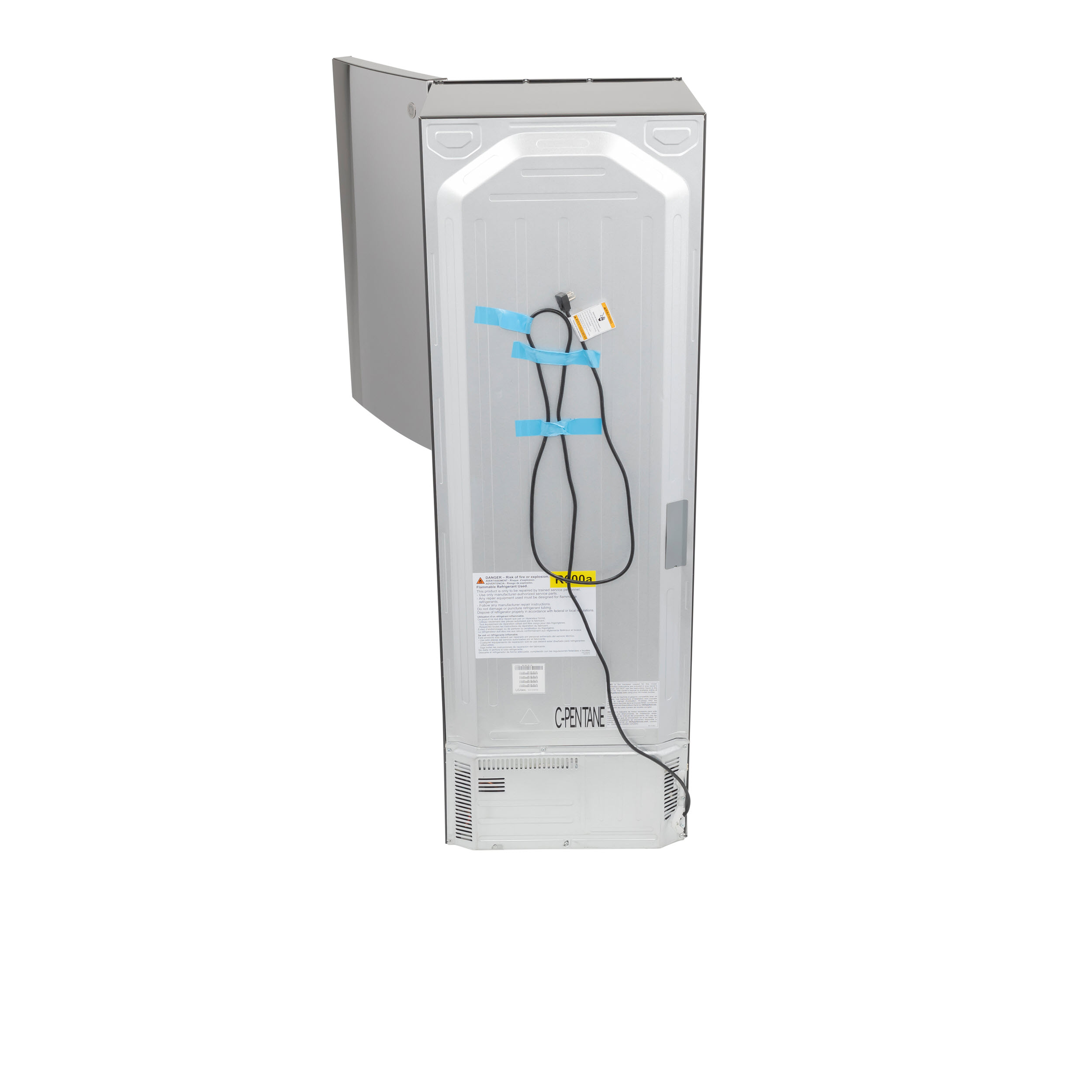 Model: GLE12HSPSS | GE GE® ENERGY STAR® 11.9 Cu. Ft. Bottom-Freezer Refrigerator
