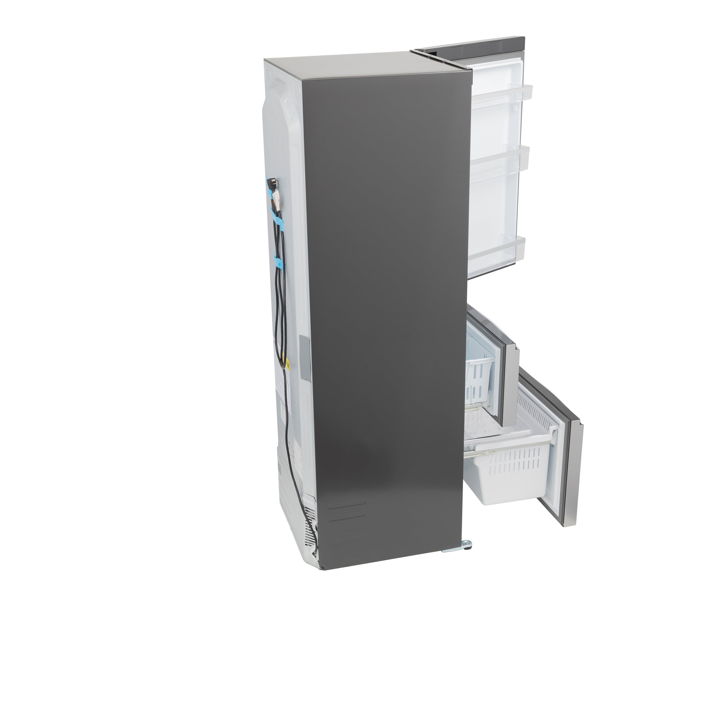 Model: GLE12HSPSS | GE GE® ENERGY STAR® 11.9 Cu. Ft. Bottom-Freezer Refrigerator