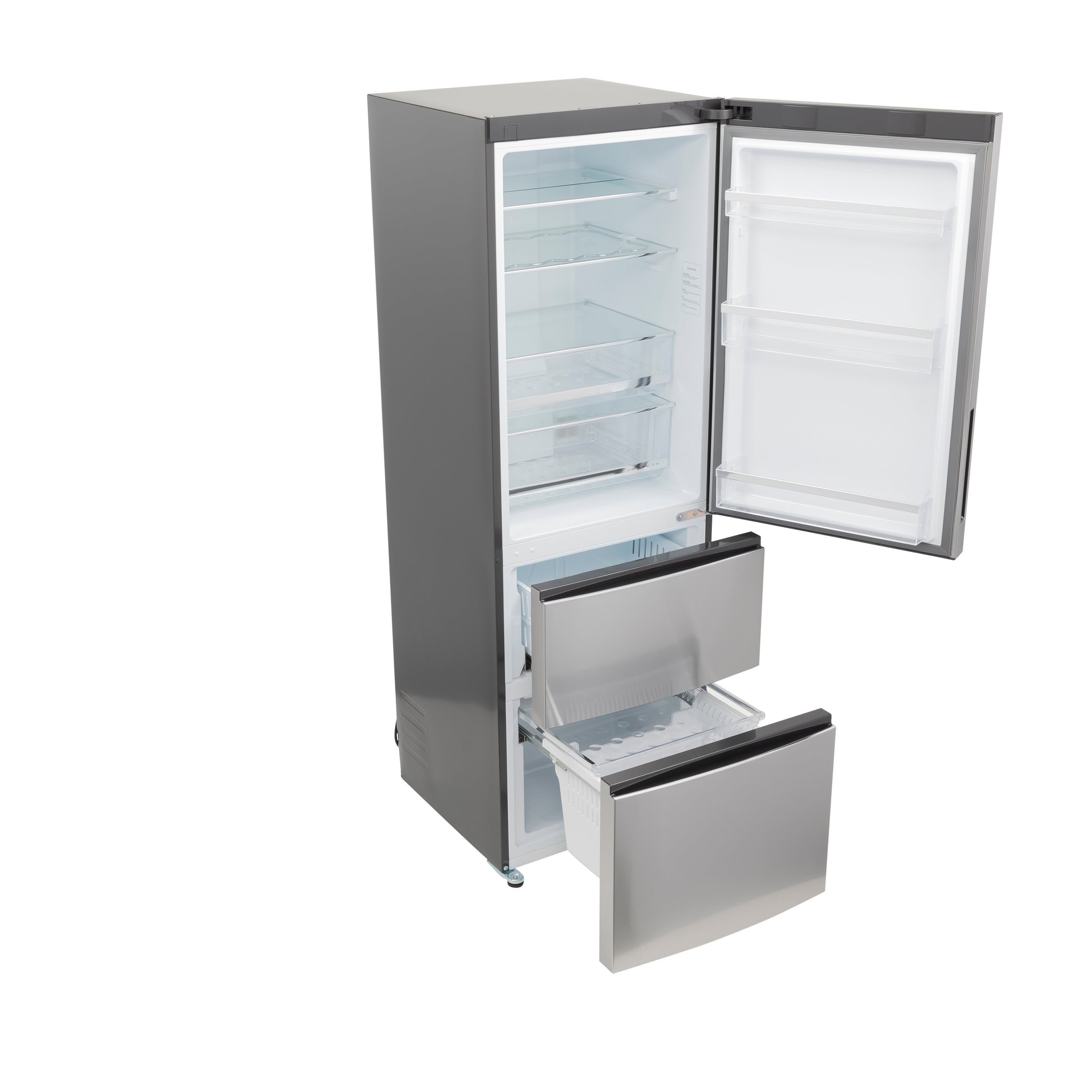 Model: GLE12HSPSS | GE GE® ENERGY STAR® 11.9 Cu. Ft. Bottom-Freezer Refrigerator