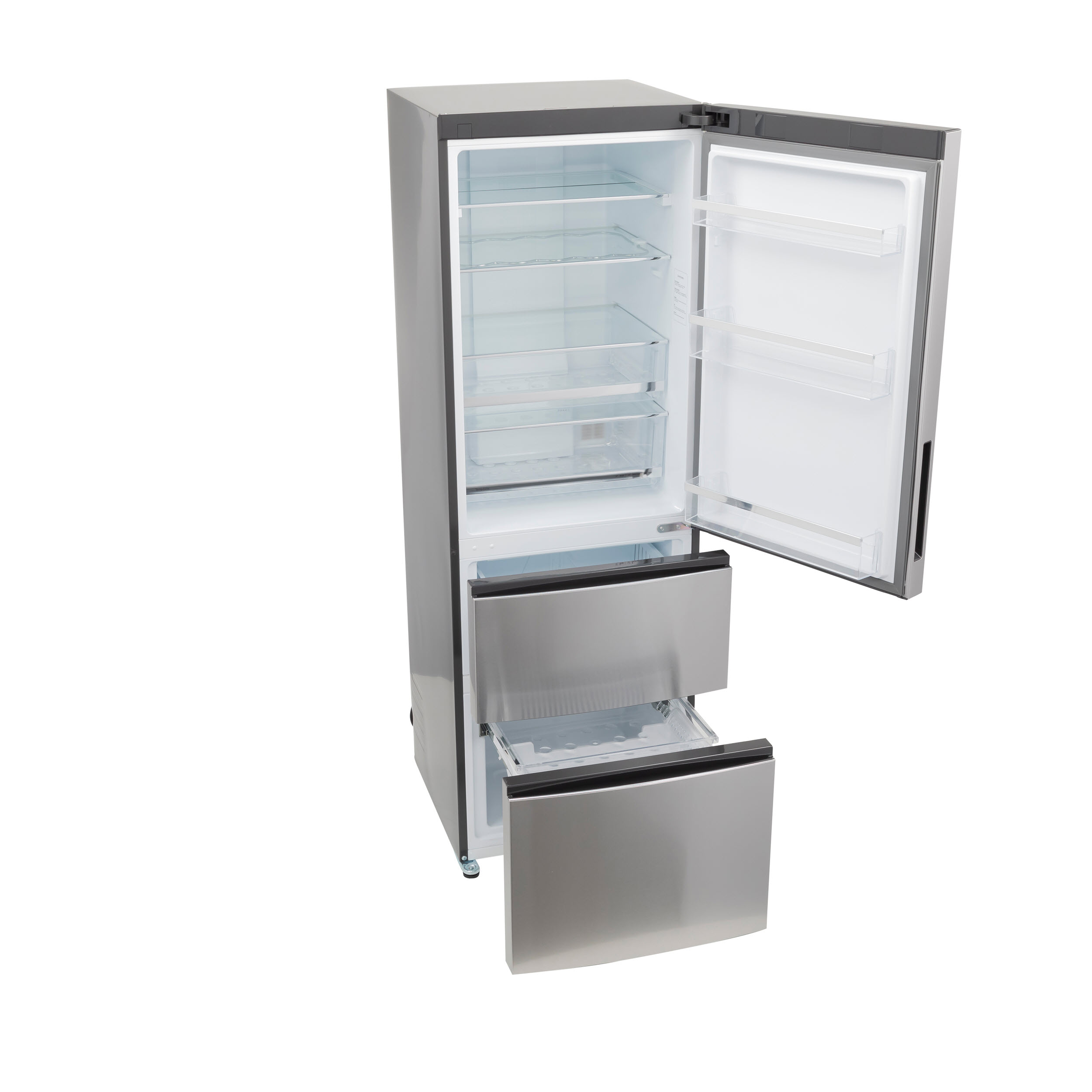 Model: GLE12HSPSS | GE GE® ENERGY STAR® 11.9 Cu. Ft. Bottom-Freezer Refrigerator