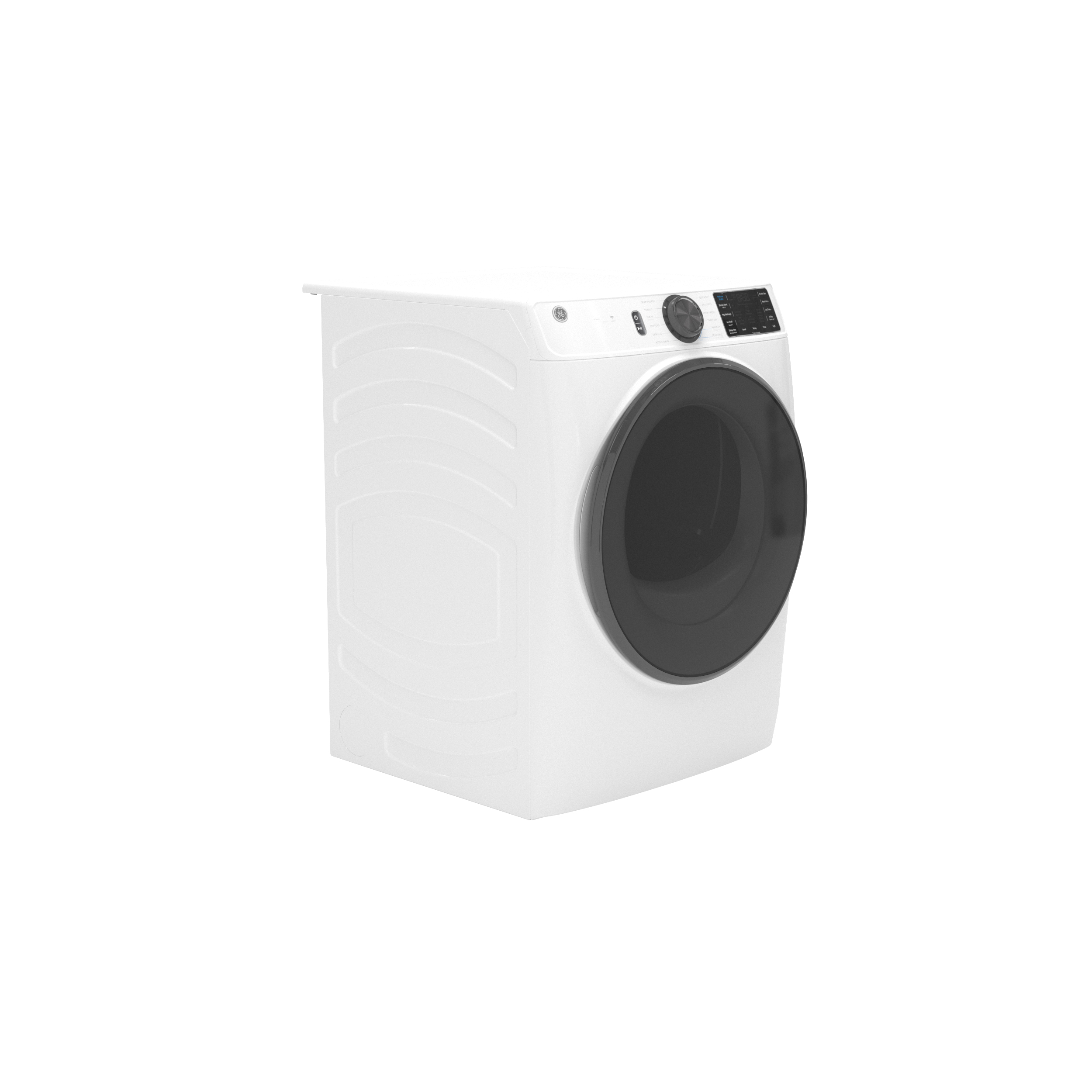 Model: GFD65ESSVWW-SD | GE GE® ENERGY STAR® 7.8 cu. ft. Capacity Smart Front Load Electric Dryer with Steam and Sanitize Cycle