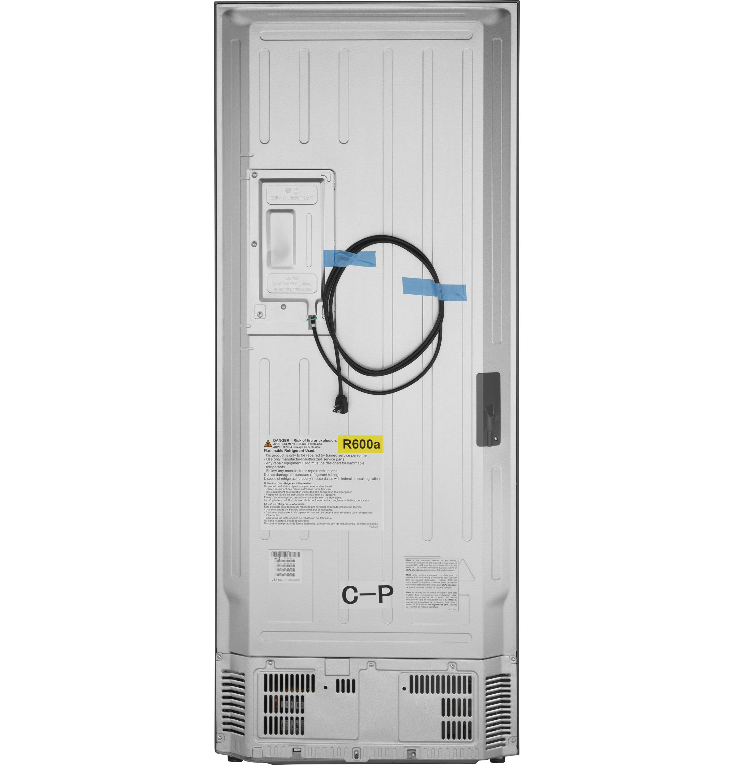 Model: QJS15HYRFS | Haier 14.5 Cu. Ft. 4 Door Refrigerator
