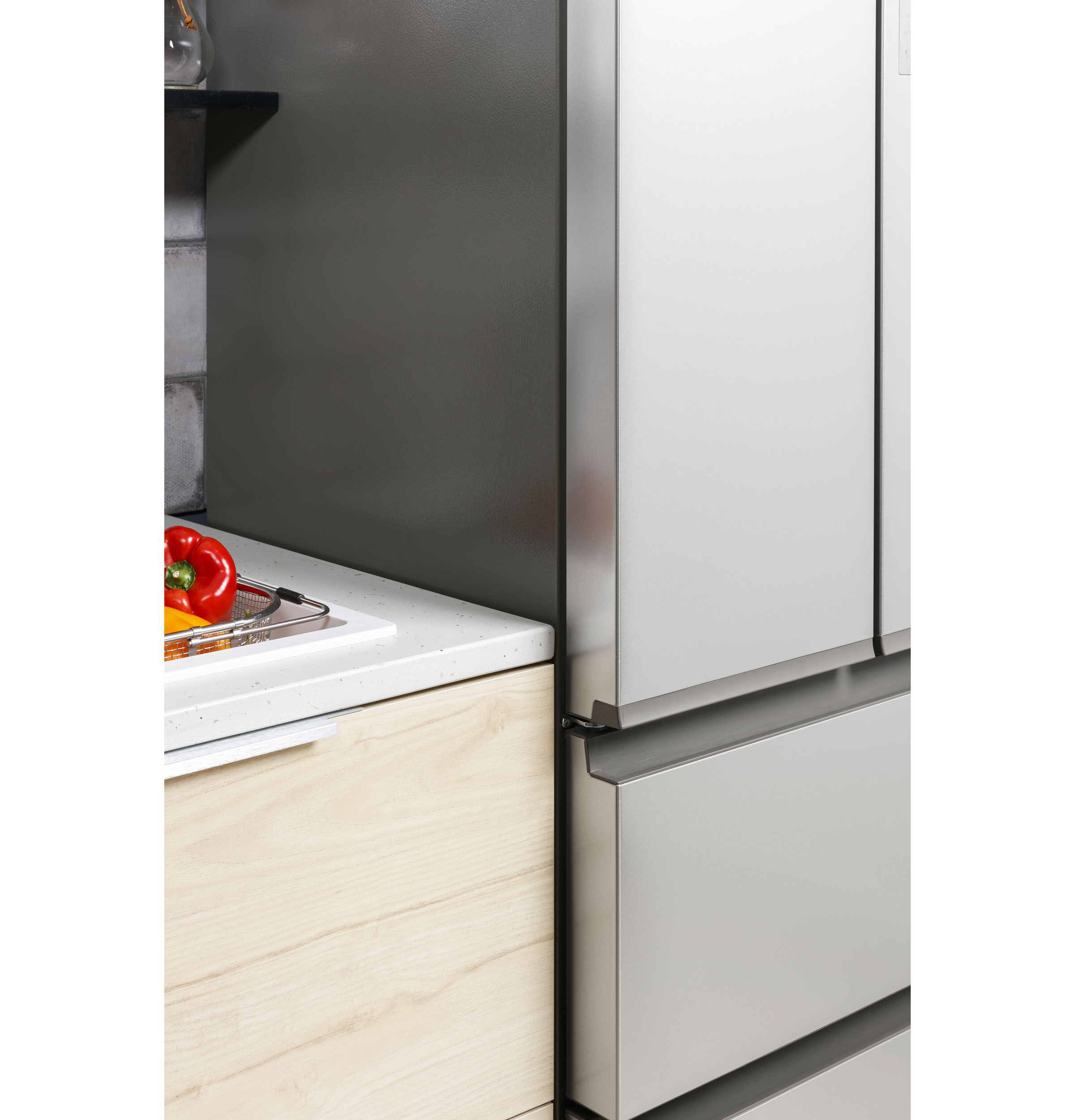 Model: QJS15HYRFS | Haier 14.5 Cu. Ft. 4 Door Refrigerator