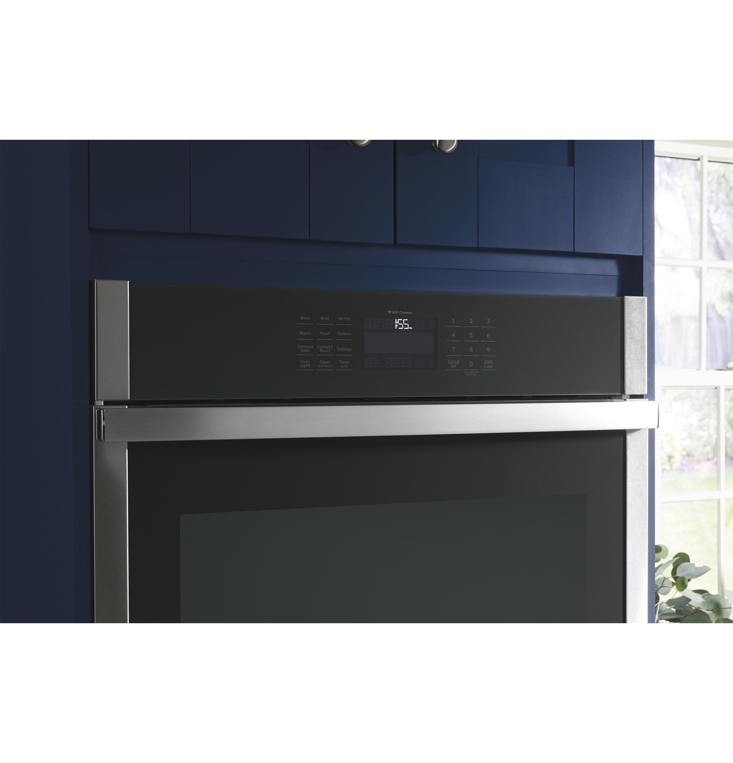 Model: JTD5000EVES | GE GE® 30" Smart Built-In Self-Clean Convection Double Wall Oven with No Preheat Air Fry
