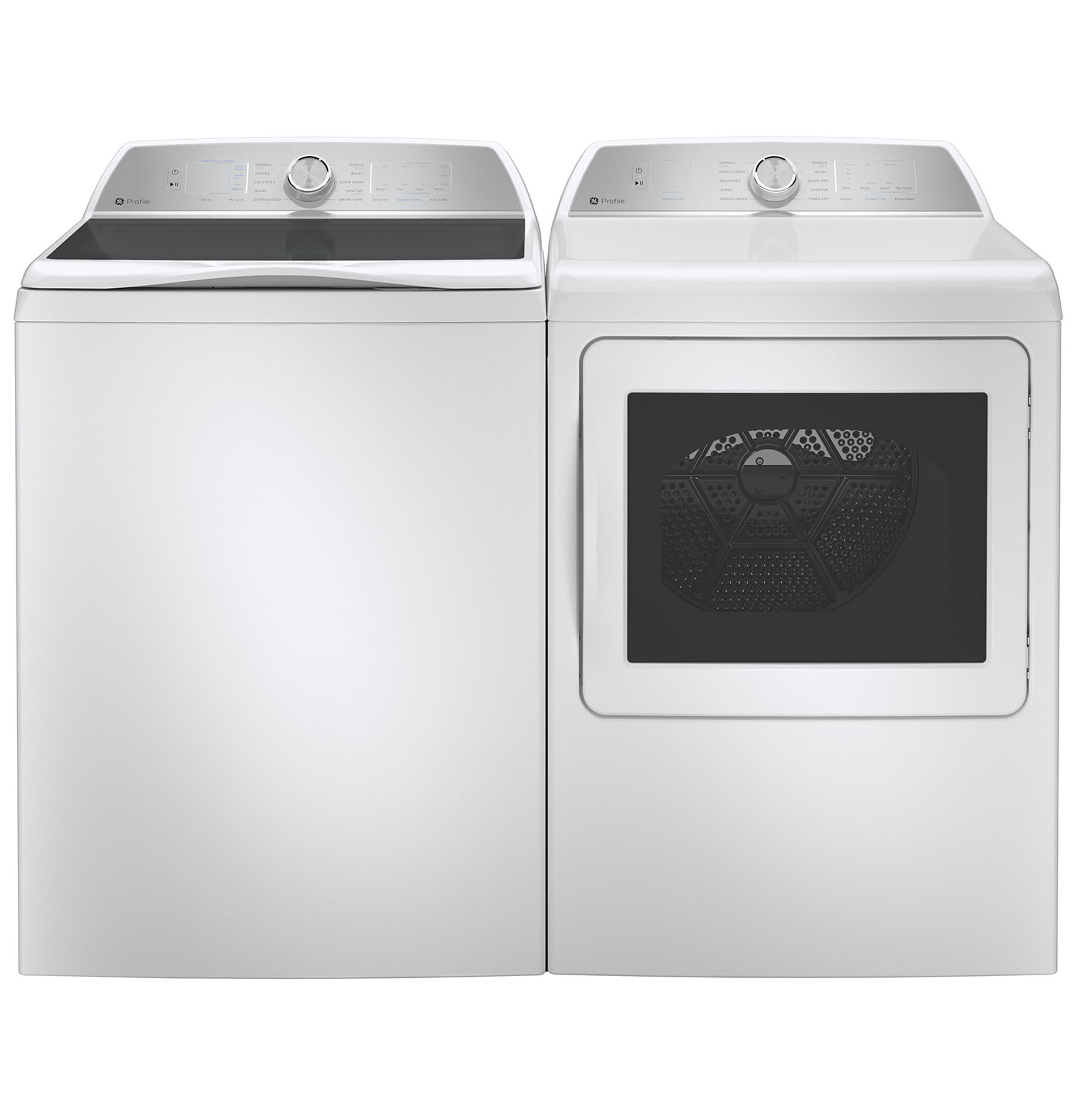 Model: PTW600BSRWS | GE Profile GE Profile™ ENERGY STAR® 5.0  cu. ft. Capacity Washer with Smarter Wash Technology and FlexDispense™
