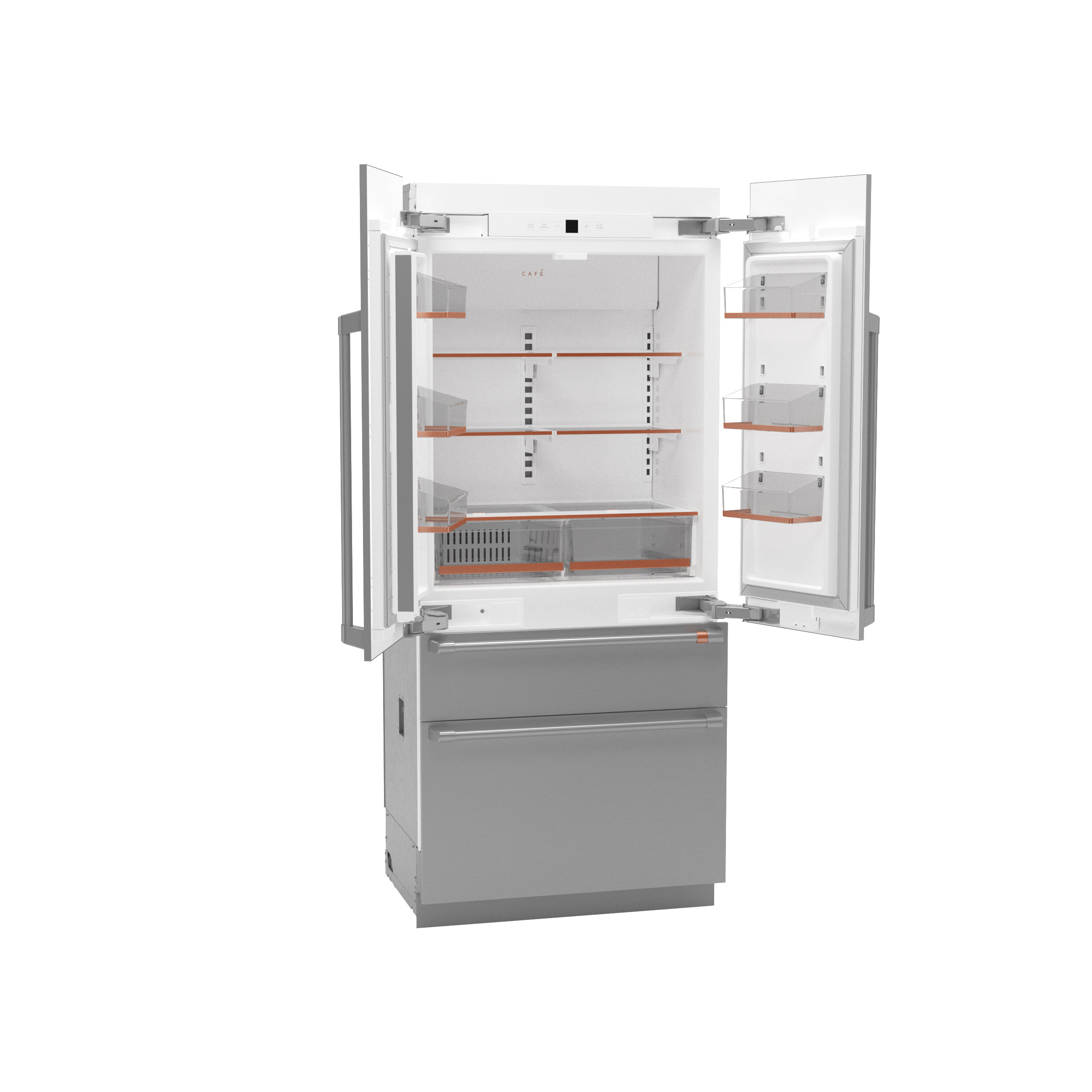 Model: CIP36NP2VS1 | Cafe Café™ 36" Integrated French-Door Refrigerator