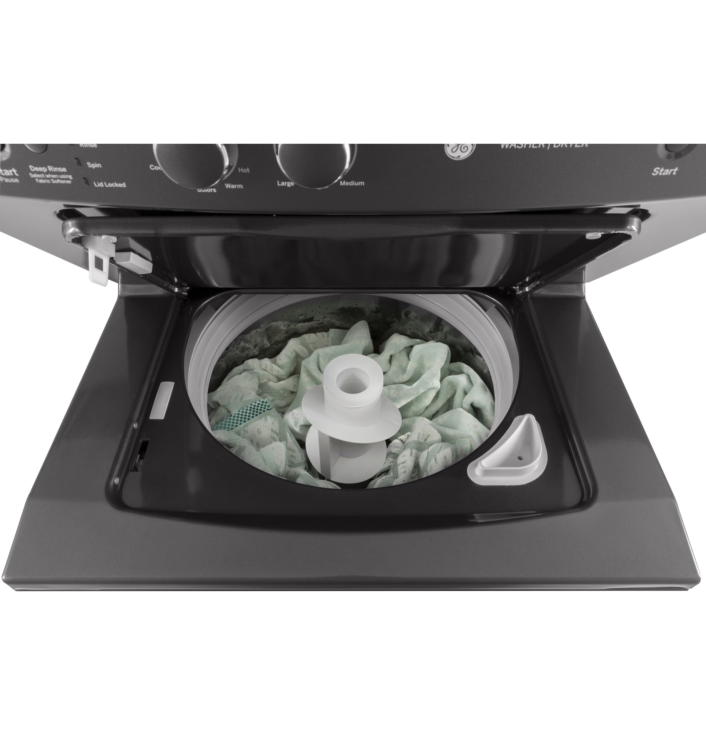 Ge unitized spacemaker washer hot sale and gas dryer