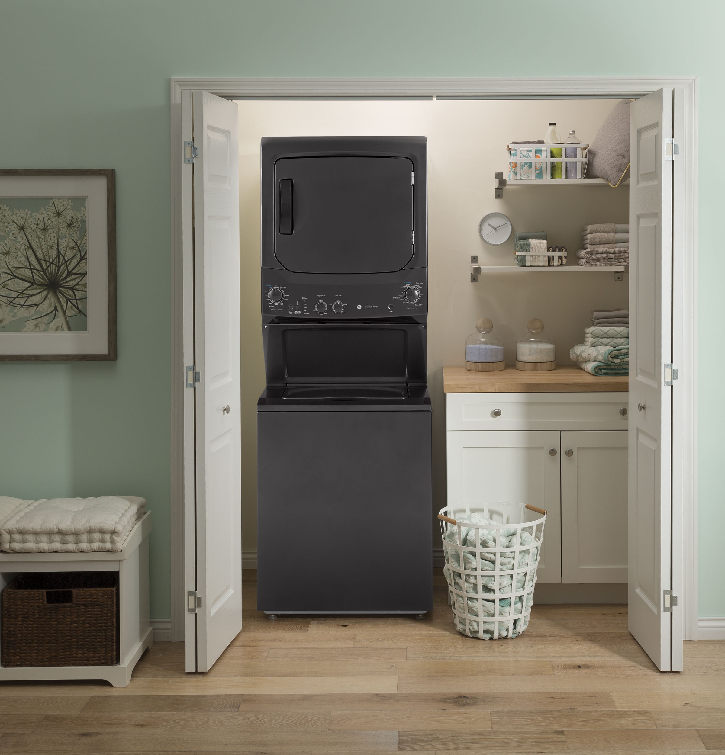 Ge unitized spacemaker washer and electric dryer deals