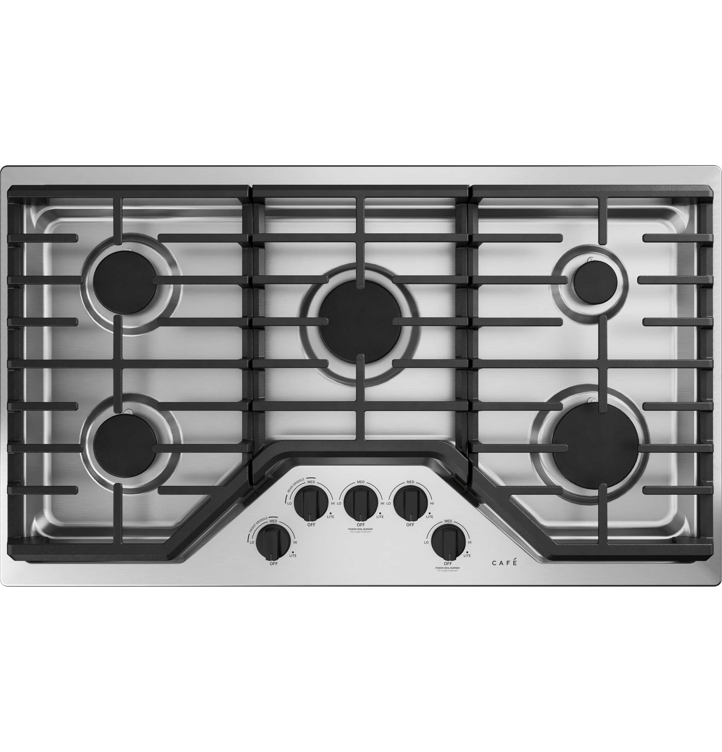 Model: CXCG1K0PMFB | Cafe Café™ 5 Gas Cooktop Knobs - Flat Black