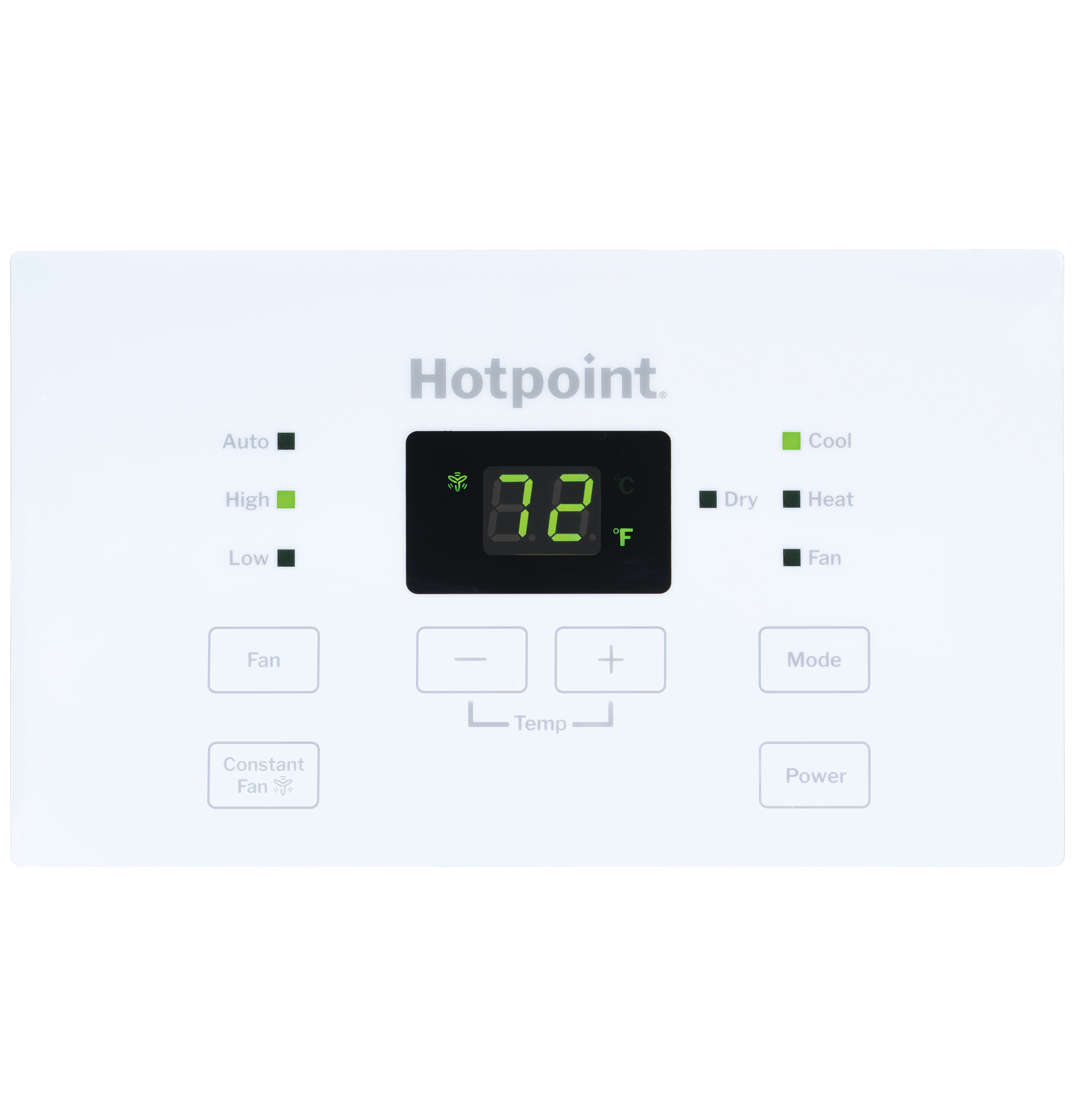 Model: AH12H09D2B | Hotpoint Hotpoint® PTAC Heat Pump Unit with Electric Heat Backup 9,000 BTU, 230/208V, 15amp