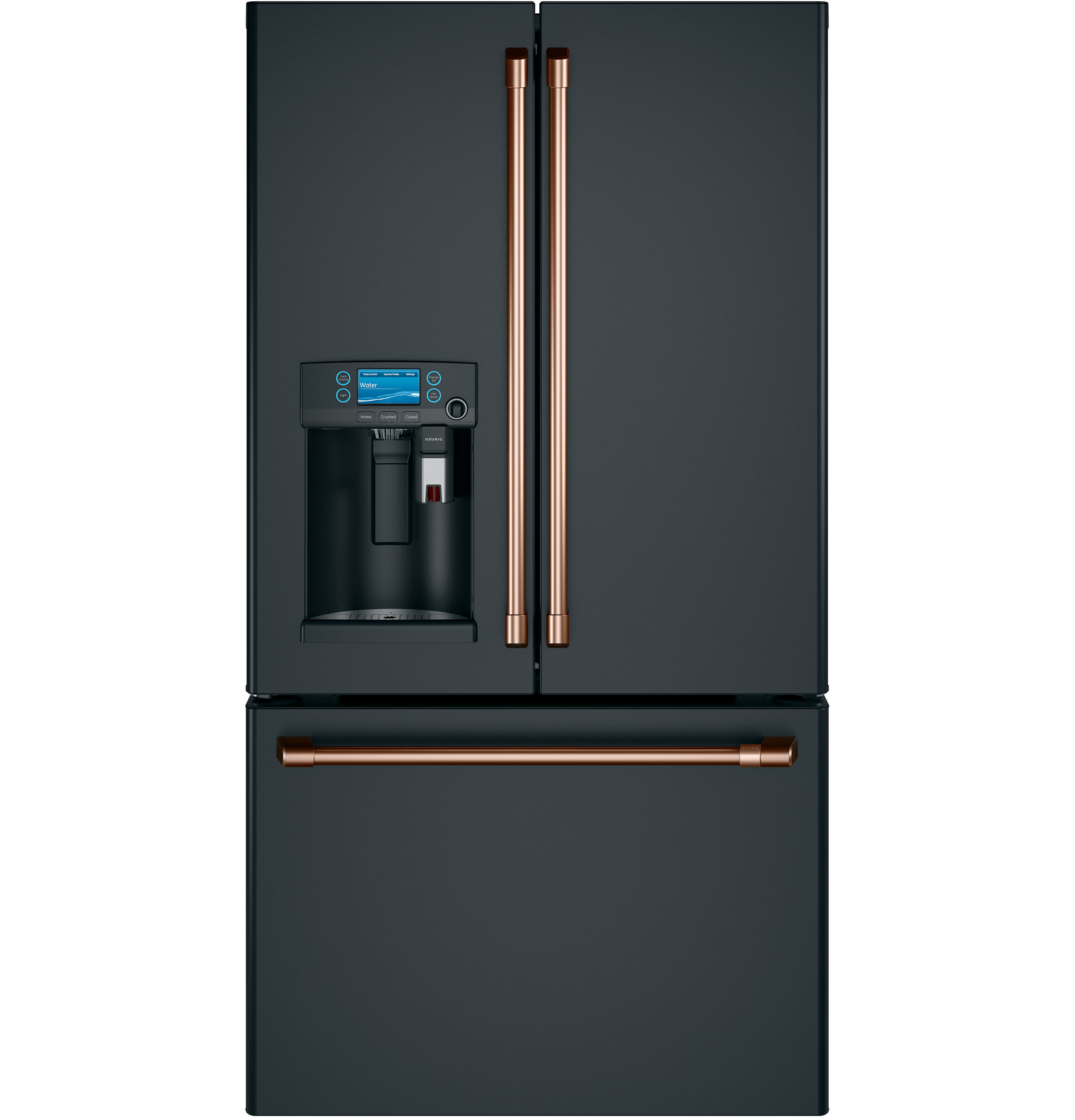 Model: CXLB3H3PMCU | Cafe Café™ Refrigeration Handle Kit - Brushed Copper