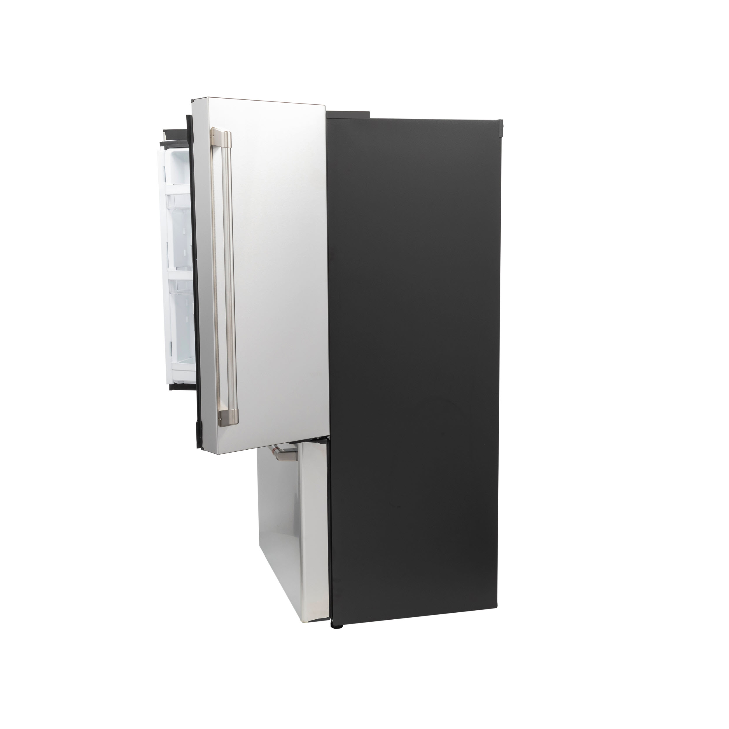Model: CWE23SP2MS1SD | Cafe Café™ 30" Smart Slide-In, Front-Control, Radiant and Convection Range