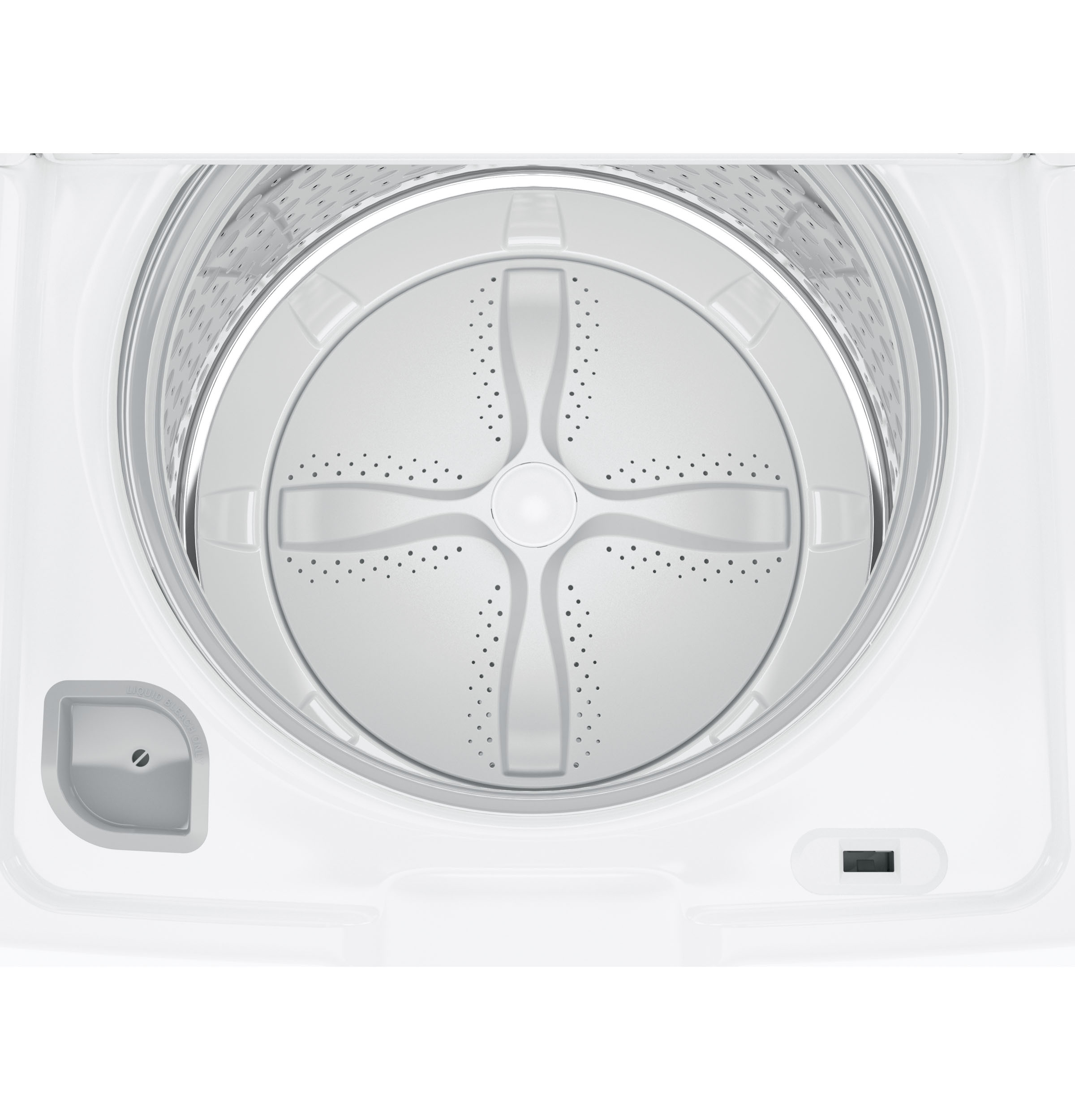Model: GTW500ASNWS | GE GE® ENERGY STAR® 4.6 cu. ft. Capacity Washer with Stainless Steel Basket