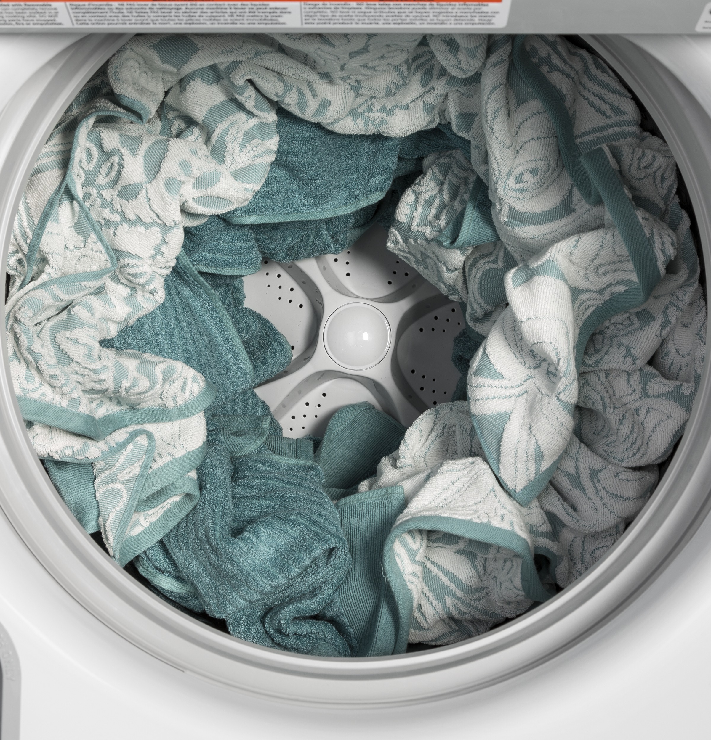 Model: GTW500ASNWS | GE GE® ENERGY STAR® 4.6 cu. ft. Capacity Washer with Stainless Steel Basket