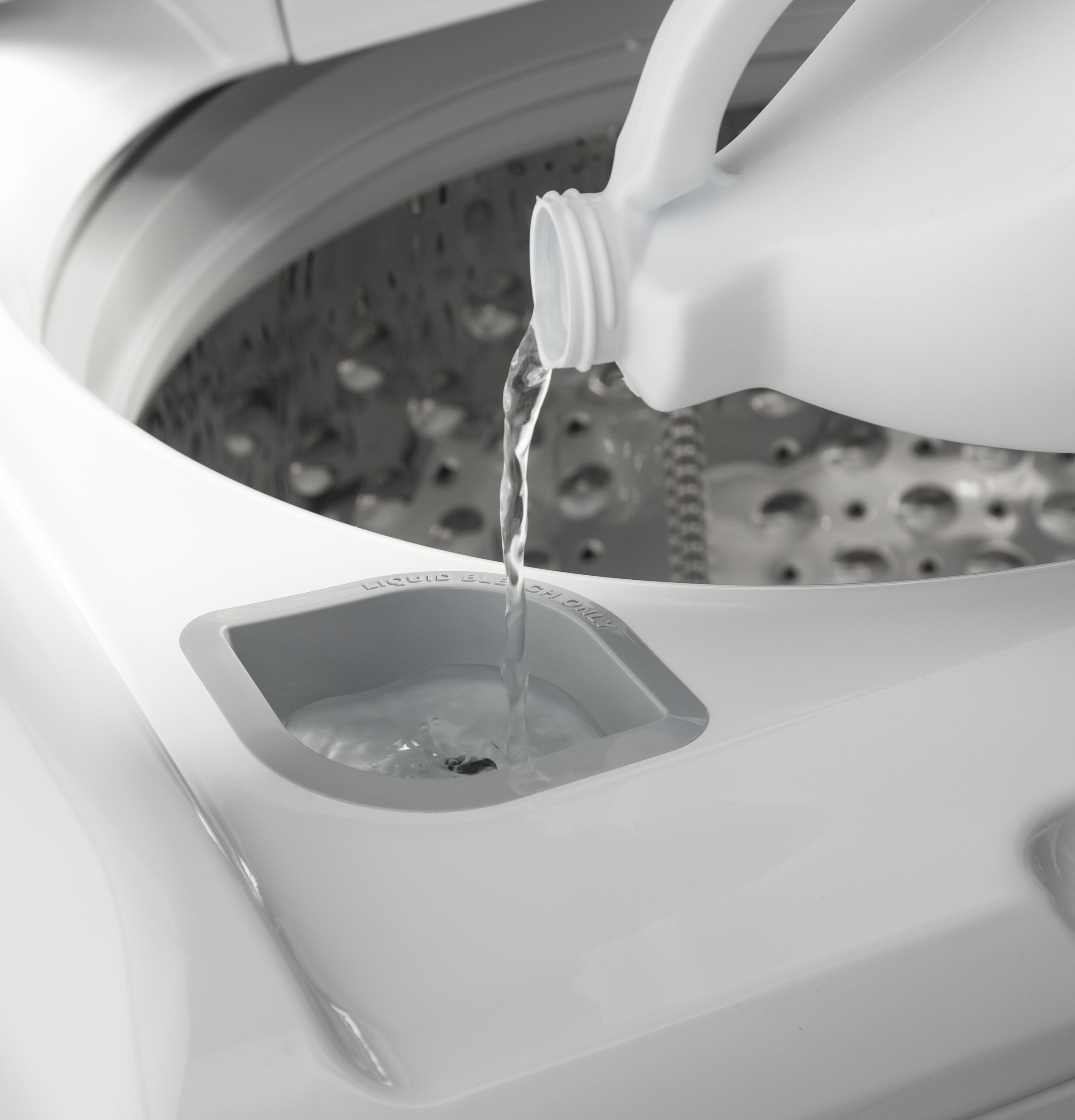 Model: GTW500ASNWS | GE GE® ENERGY STAR® 4.6 cu. ft. Capacity Washer with Stainless Steel Basket