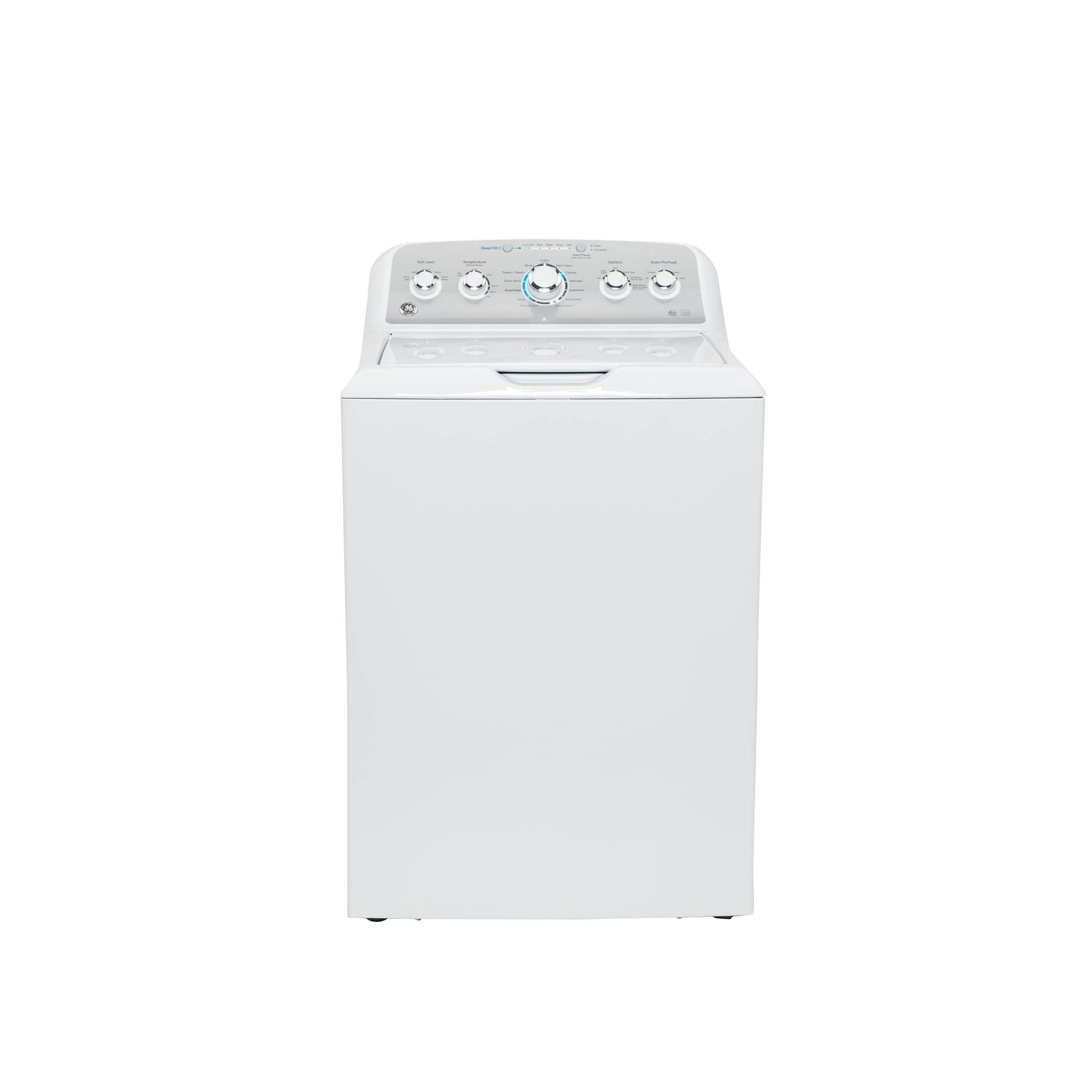 Model: GTW500ASNWS | GE GE® ENERGY STAR® 4.6 cu. ft. Capacity Washer with Stainless Steel Basket