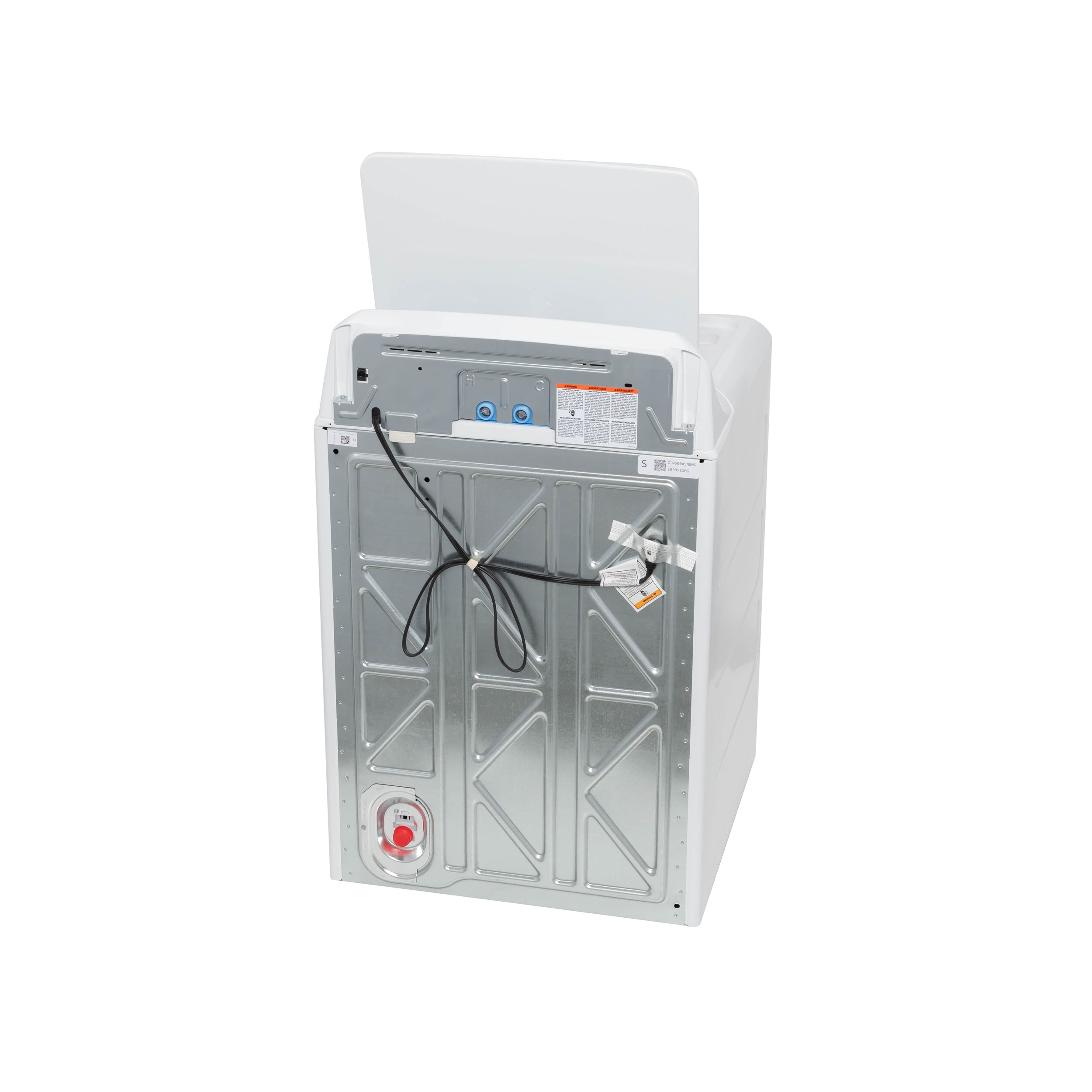 Model: GTW500ASNWS | GE GE® ENERGY STAR® 4.6 cu. ft. Capacity Washer with Stainless Steel Basket