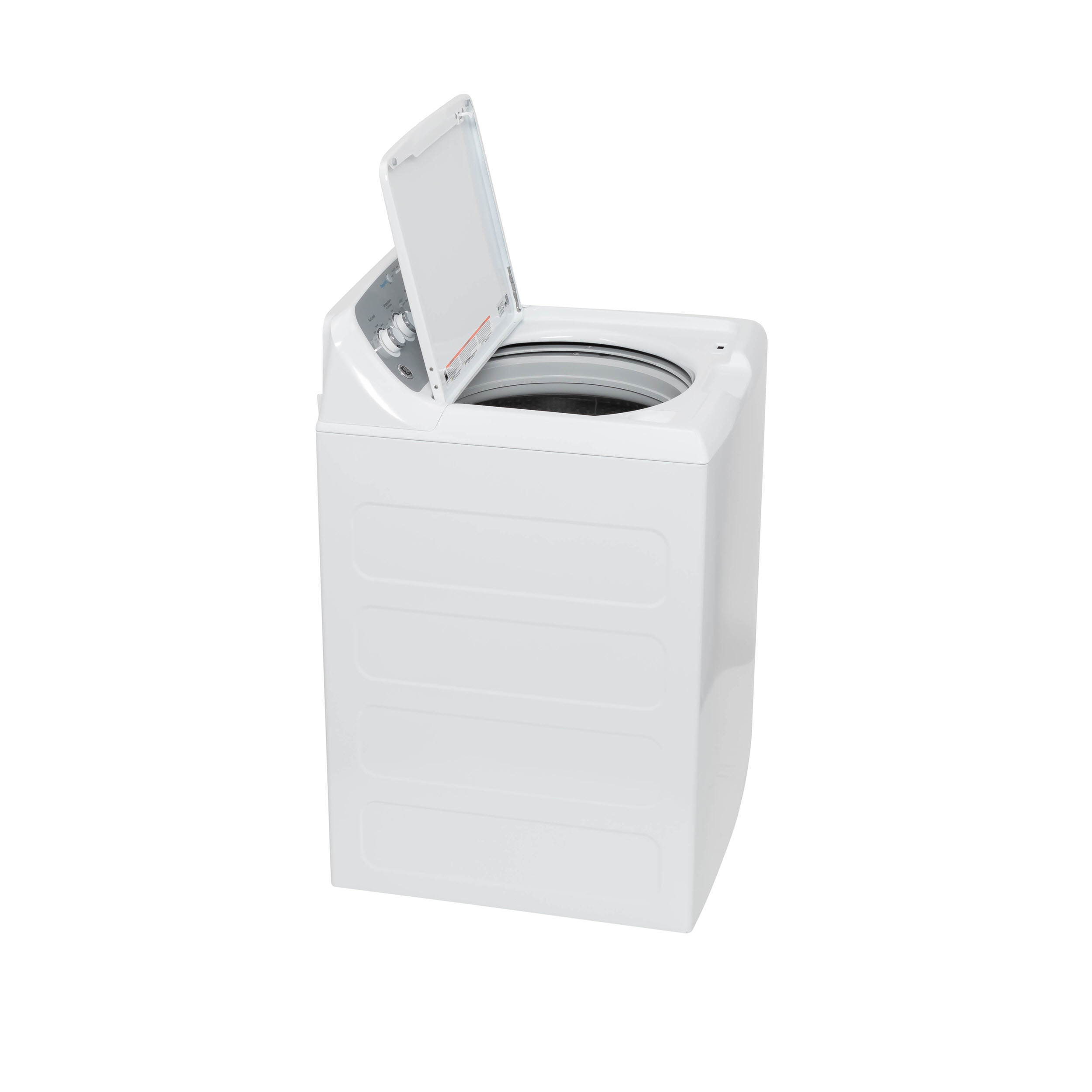 Model: GTW500ASNWS | GE GE® ENERGY STAR® 4.6 cu. ft. Capacity Washer with Stainless Steel Basket