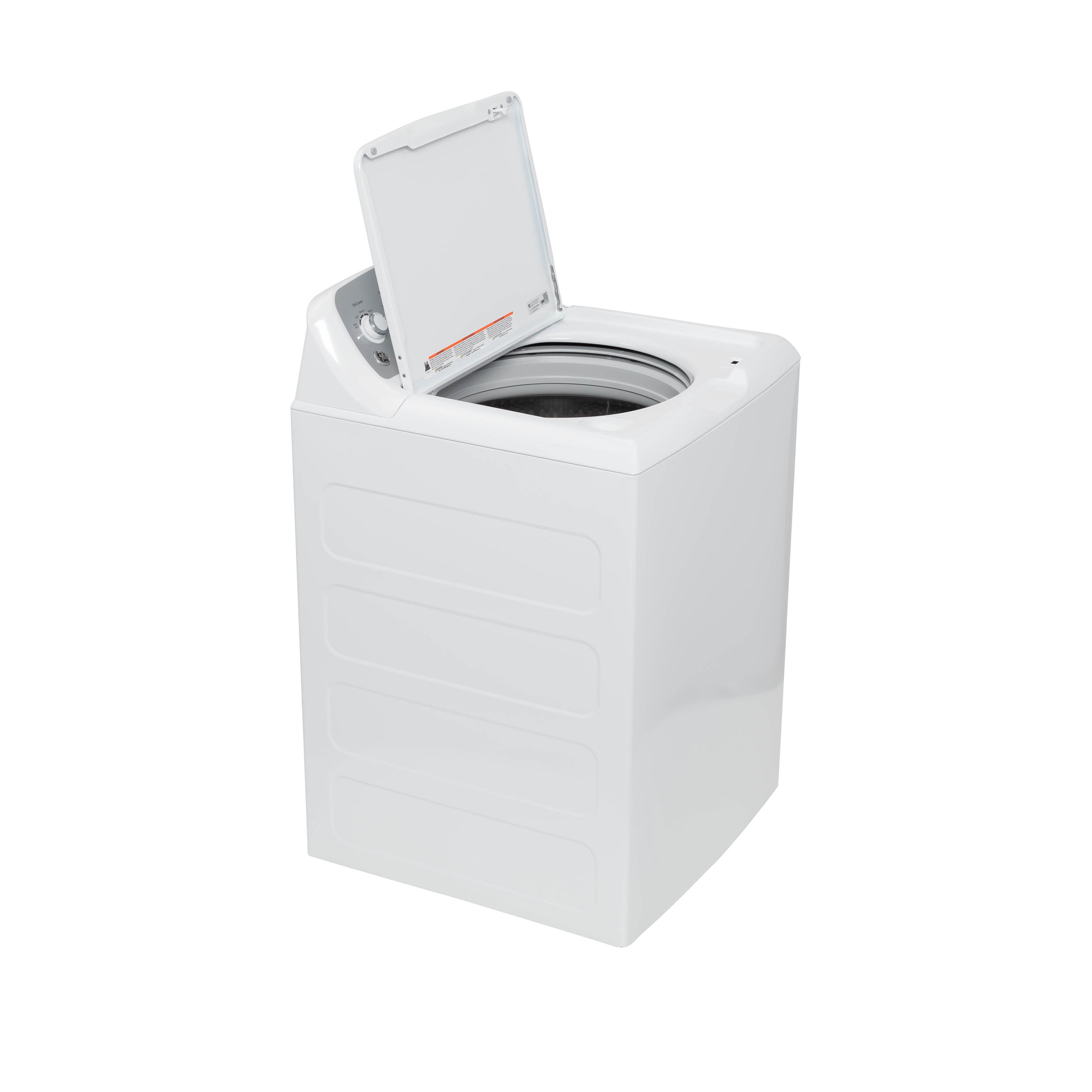 Model: GTW500ASNWS | GE GE® ENERGY STAR® 4.6 cu. ft. Capacity Washer with Stainless Steel Basket