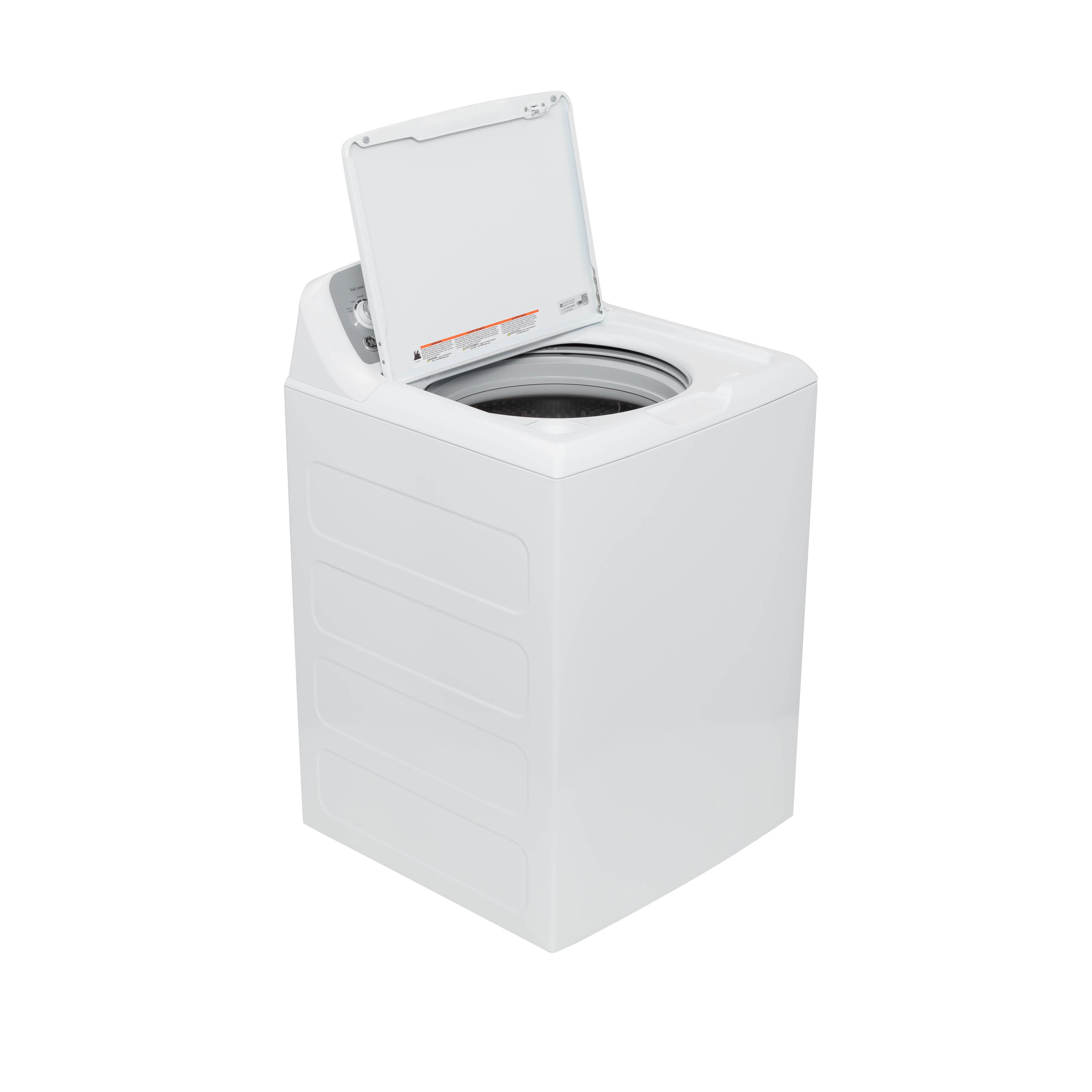 Model: GTW500ASNWS | GE GE® ENERGY STAR® 4.6 cu. ft. Capacity Washer with Stainless Steel Basket