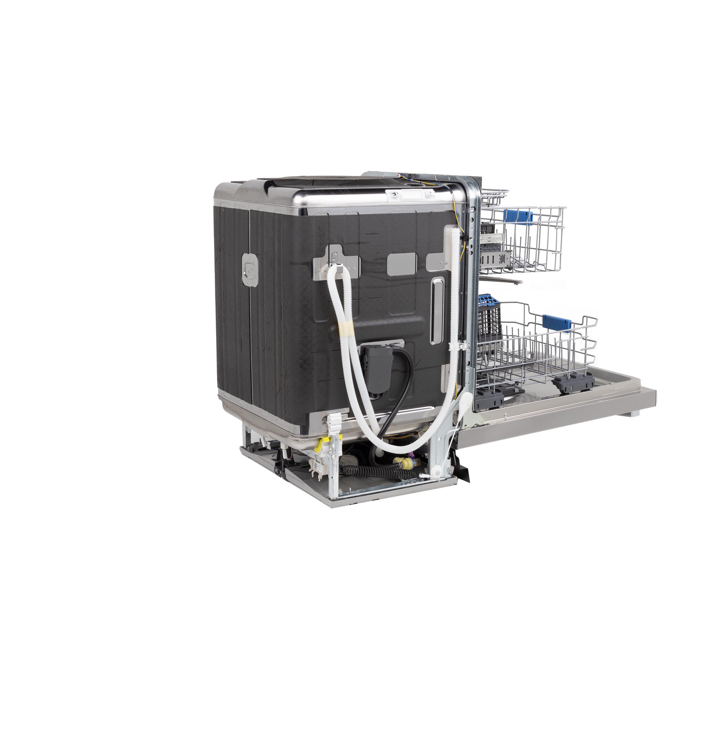 Model: PDT795SYVFS | GE Profile GE Profile™ ENERGY STAR Smart UltraFresh System Dishwasher with Microban™ Antimicrobial Technology with Deep Clean Washing 3rd Rack, 39 dBA