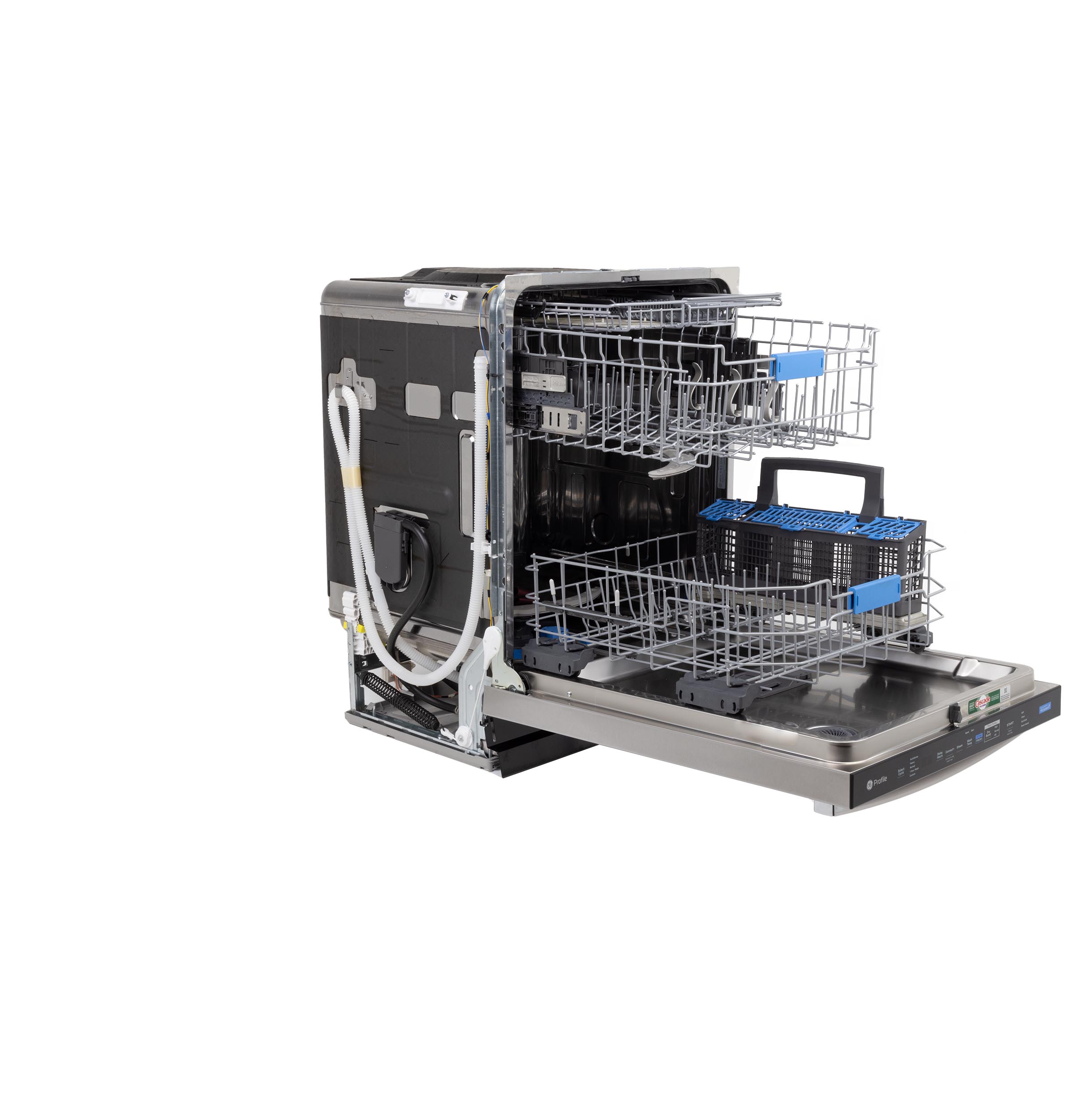 Model: PDT795SYVFS | GE Profile GE Profile™ ENERGY STAR Smart UltraFresh System Dishwasher with Microban™ Antimicrobial Technology with Deep Clean Washing 3rd Rack, 39 dBA