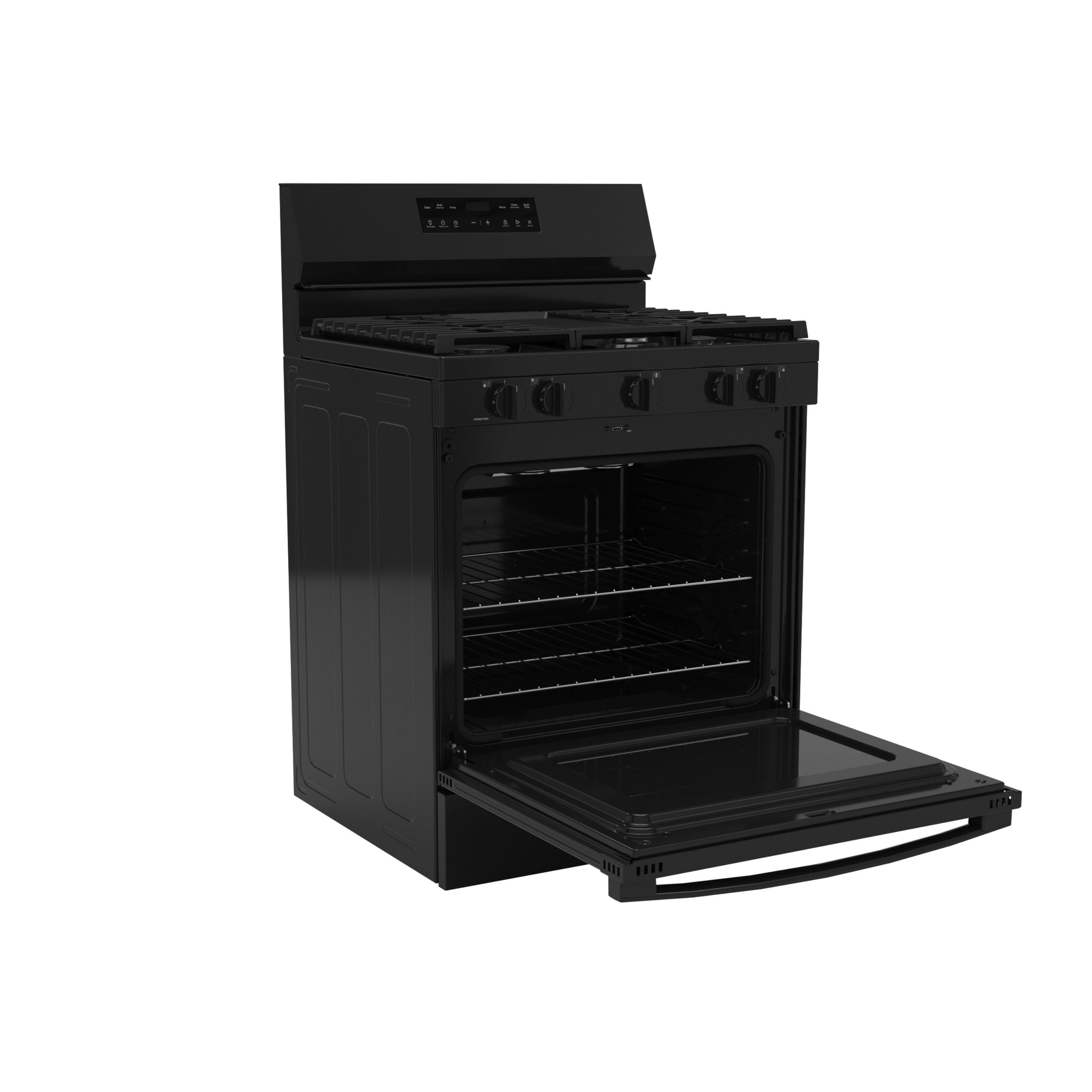 Model: GGF500PVBB | GE GE® 30" Free-Standing Gas Range with Crisp Mode