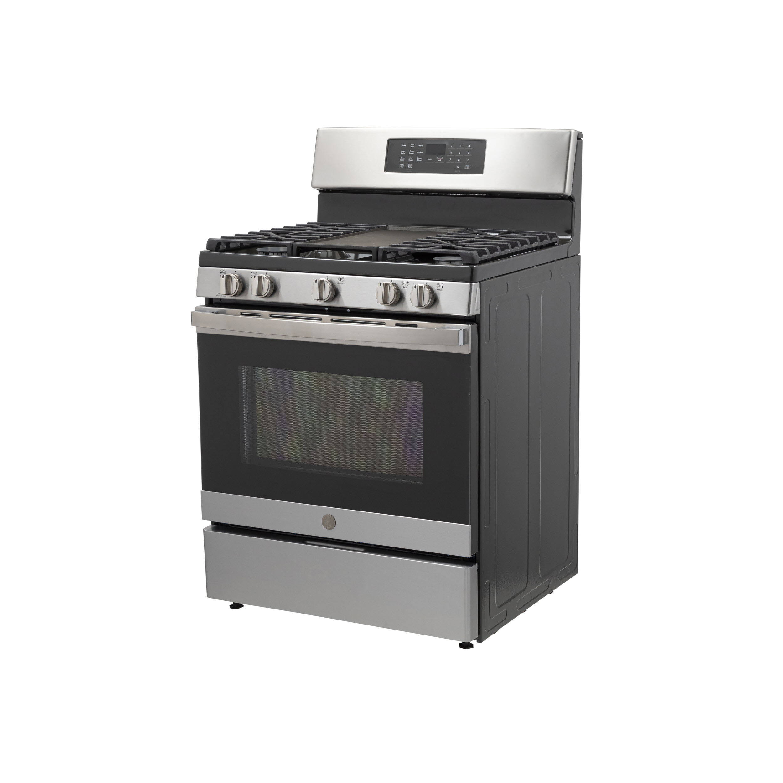 Model: JGB735SPSS | GE GE® 30" Free-Standing Gas Convection Range with No Preheat Air Fry
