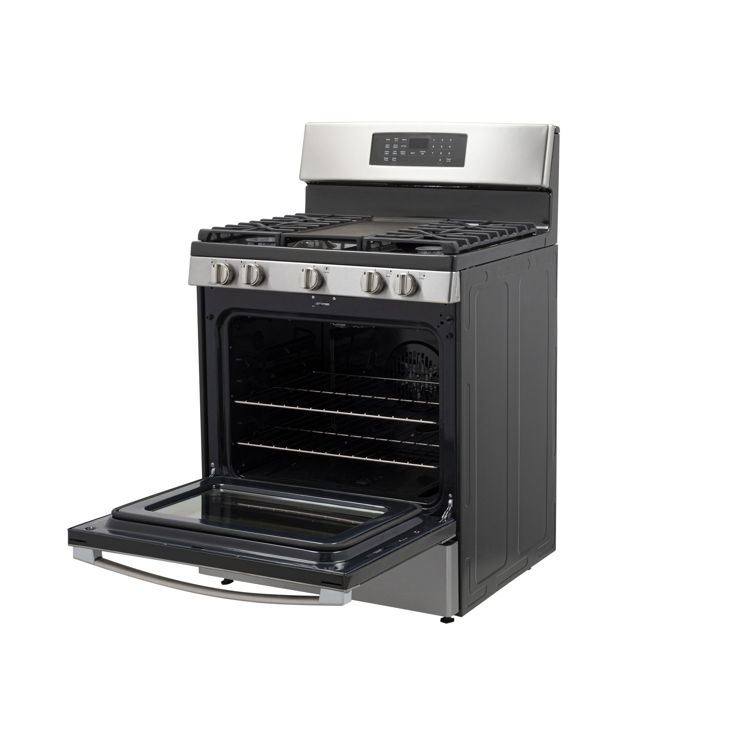 Model: JGB735SPSS | GE GE® 30" Free-Standing Gas Convection Range with No Preheat Air Fry