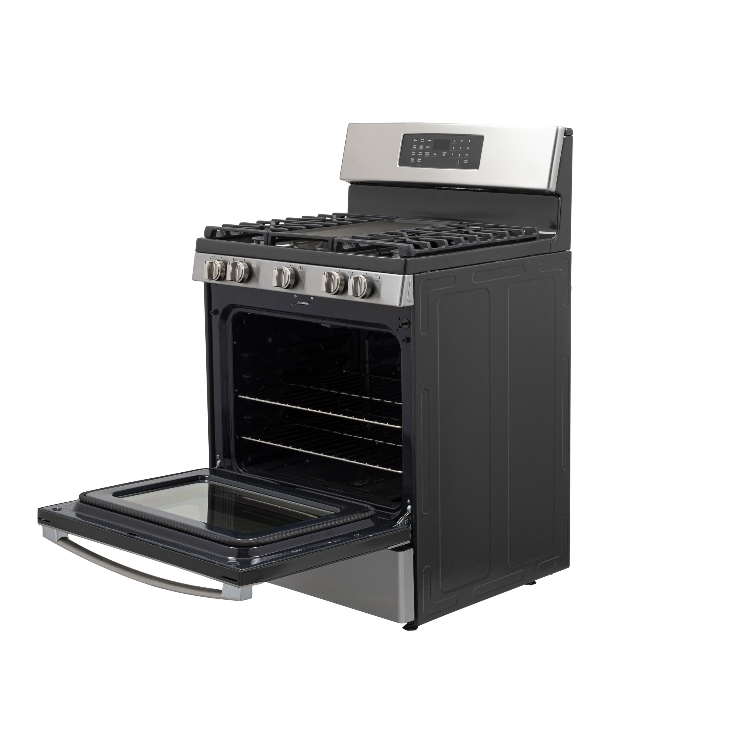 Model: JGB735SPSS | GE GE® 30" Free-Standing Gas Convection Range with No Preheat Air Fry