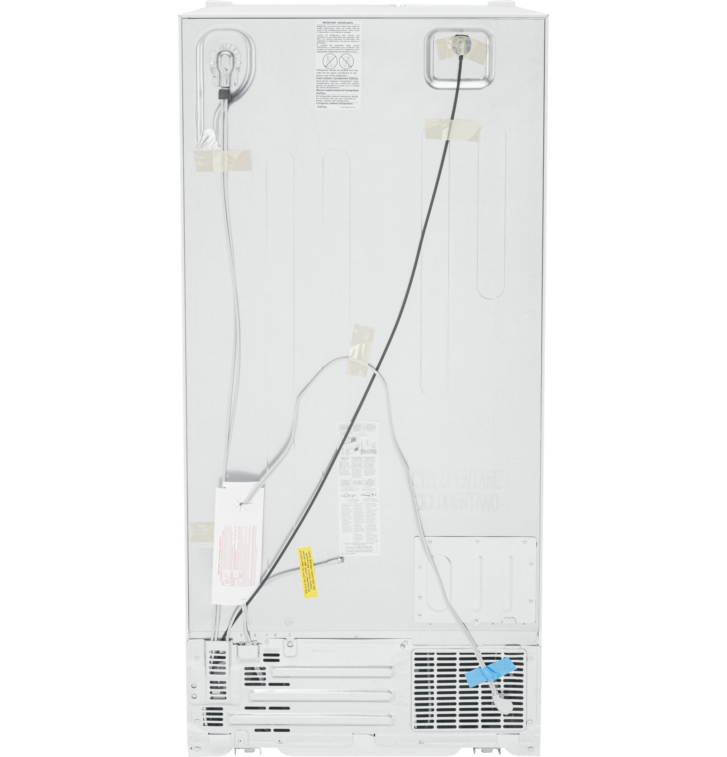Model: GSE23GGPWW | GE GE® ENERGY STAR® 23.0 Cu. Ft. Side-By-Side Refrigerator