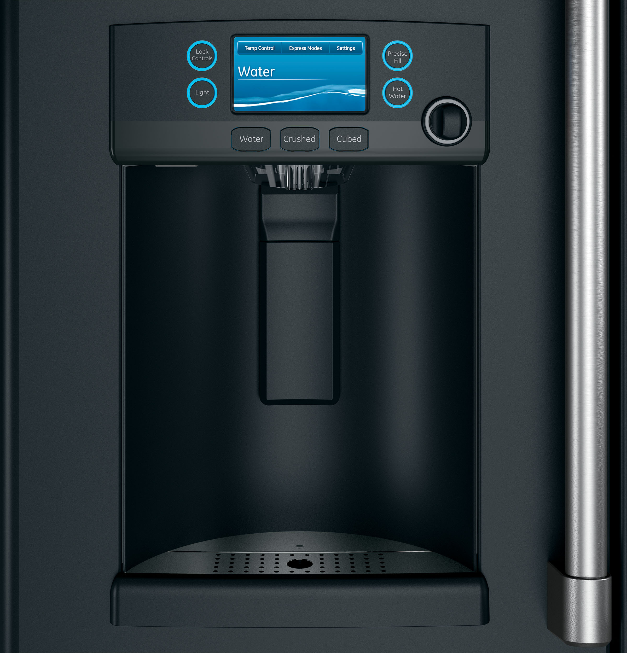 Model: CYE22TP3MD1 | Cafe Café™ ENERGY STAR® 22.1 Cu. Ft. Smart Counter-Depth French-Door Refrigerator with Hot Water Dispenser