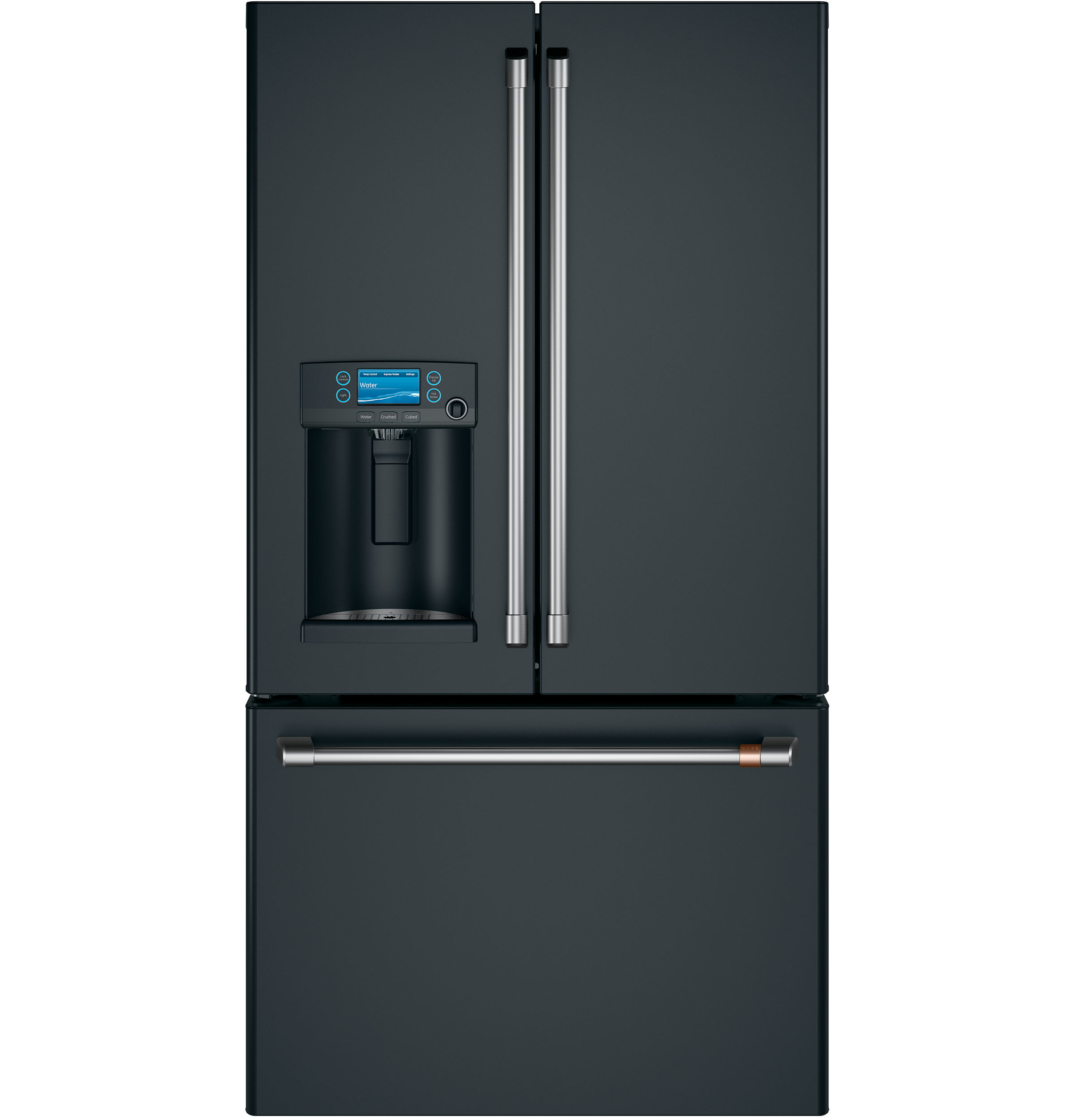 Model: CYE22TP3MD1 | Cafe Café™ ENERGY STAR® 22.1 Cu. Ft. Smart Counter-Depth French-Door Refrigerator with Hot Water Dispenser