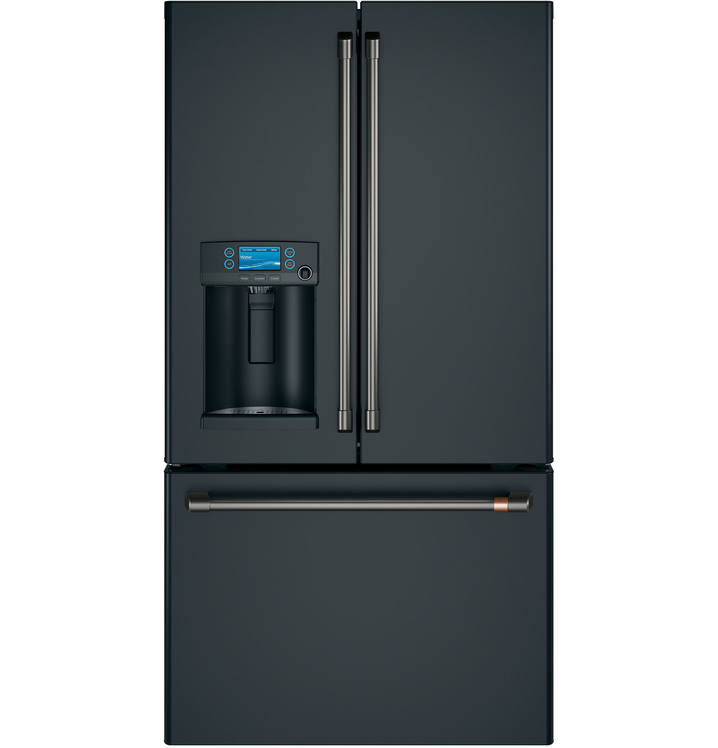 Model: CYE22TP3MD1 | Cafe Café™ ENERGY STAR® 22.1 Cu. Ft. Smart Counter-Depth French-Door Refrigerator with Hot Water Dispenser