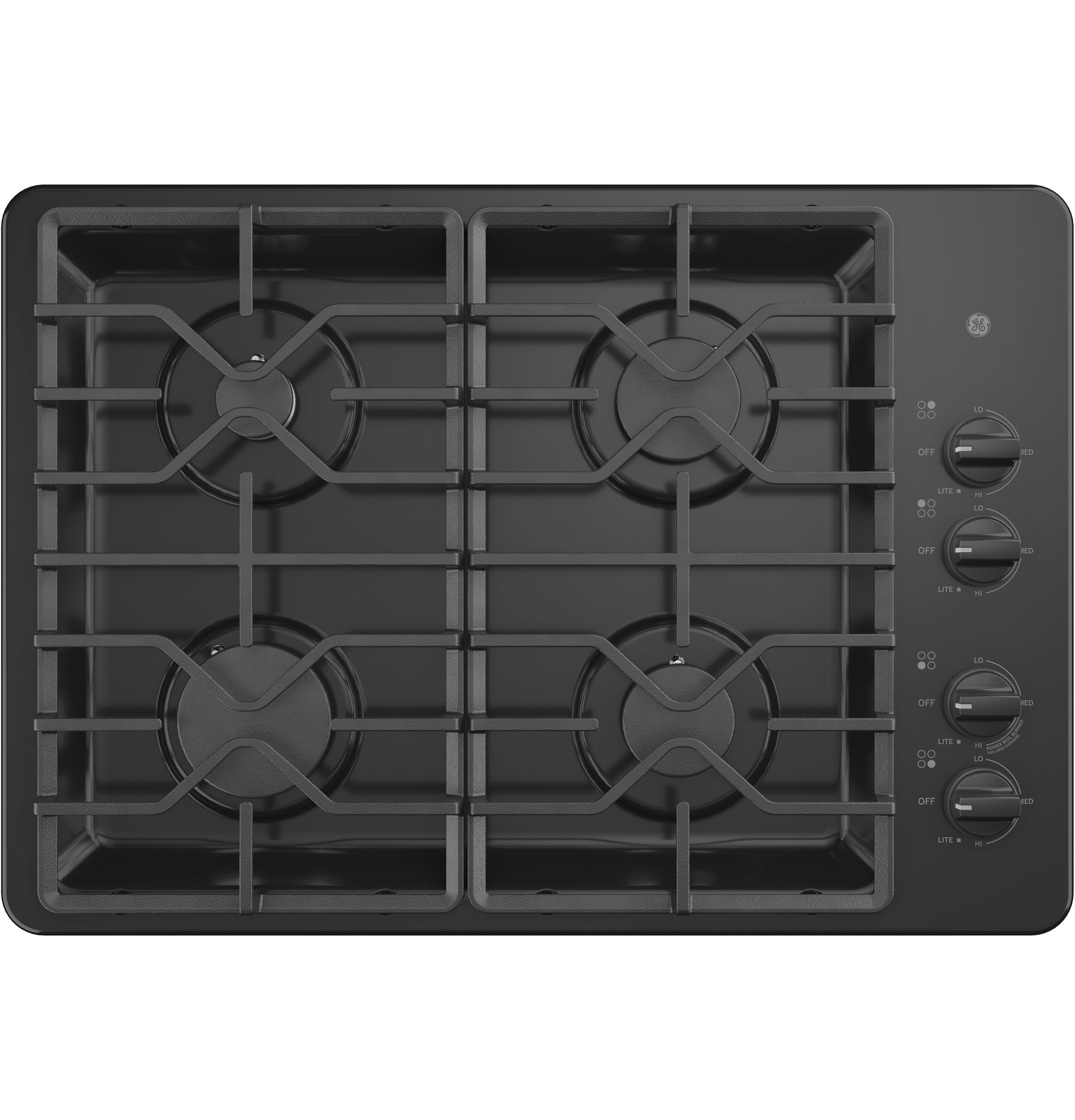 GE GE® 30" Built-In Gas Cooktop with Dishwasher-Safe Grates