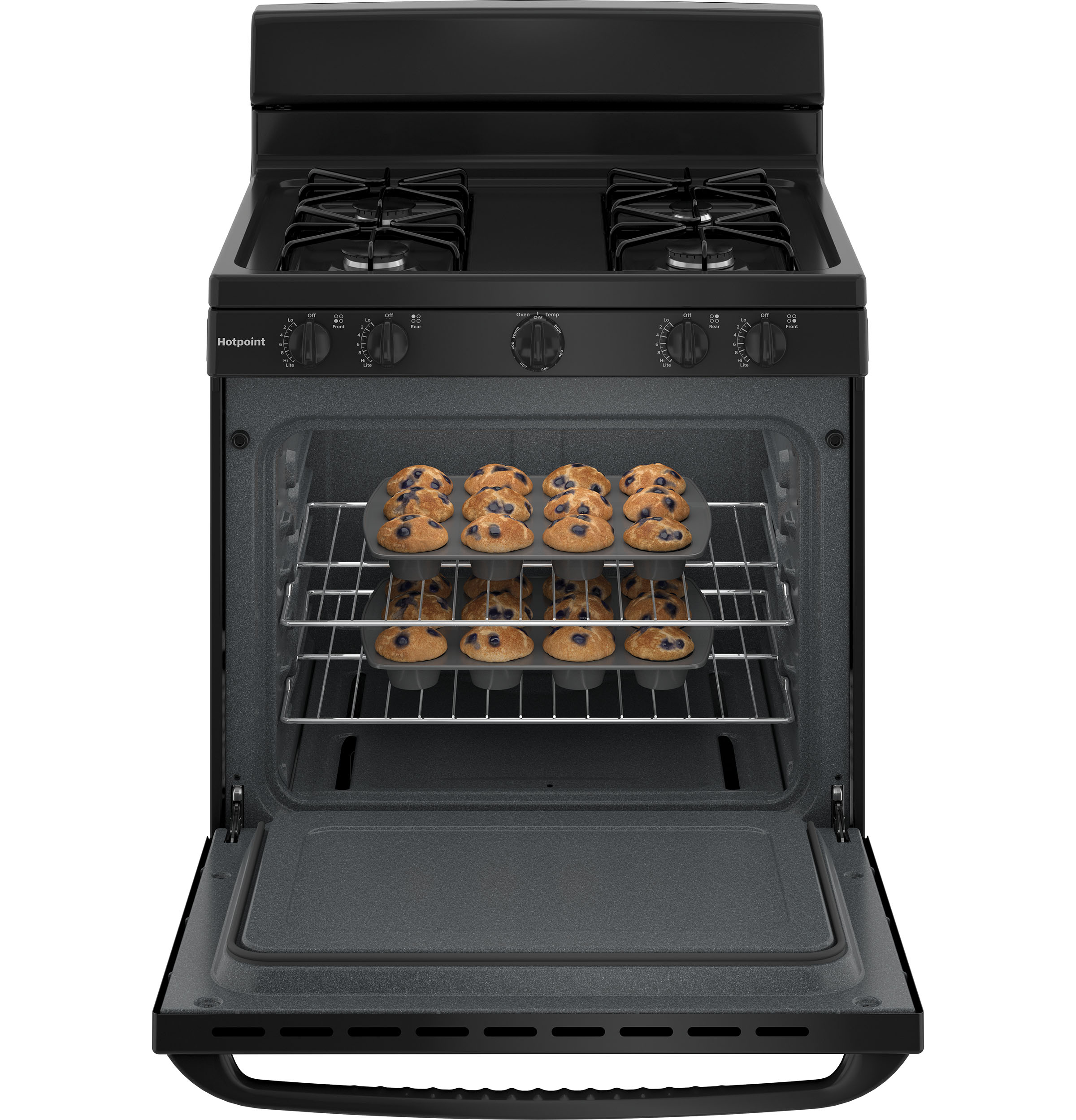 Hotpoint black oven 2025