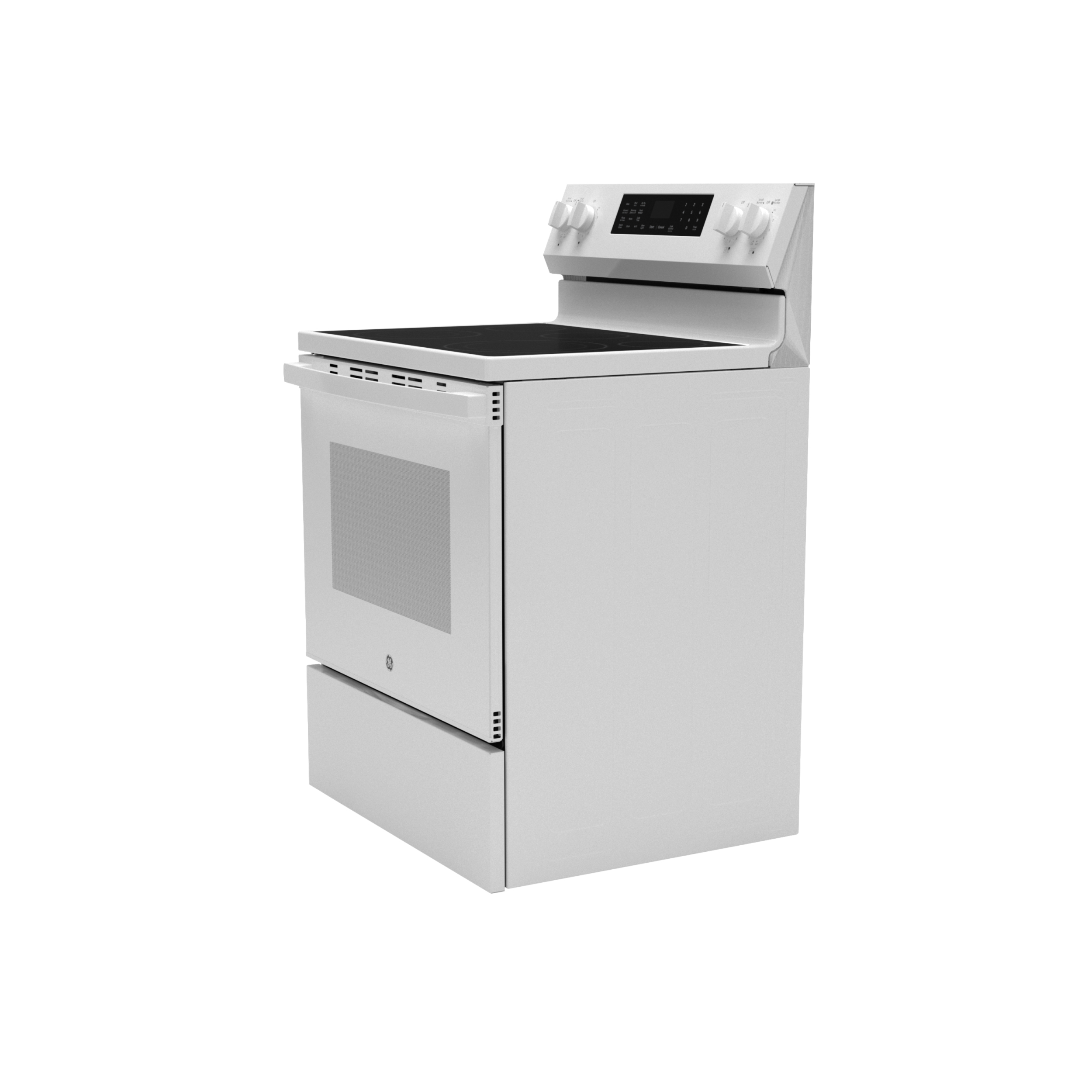 Model: GRF600AVWW | GE GE® ENERGY STAR® 30" Free-Standing Electric Convection Range with No Preheat Air Fry and EasyWash™ Oven Tray