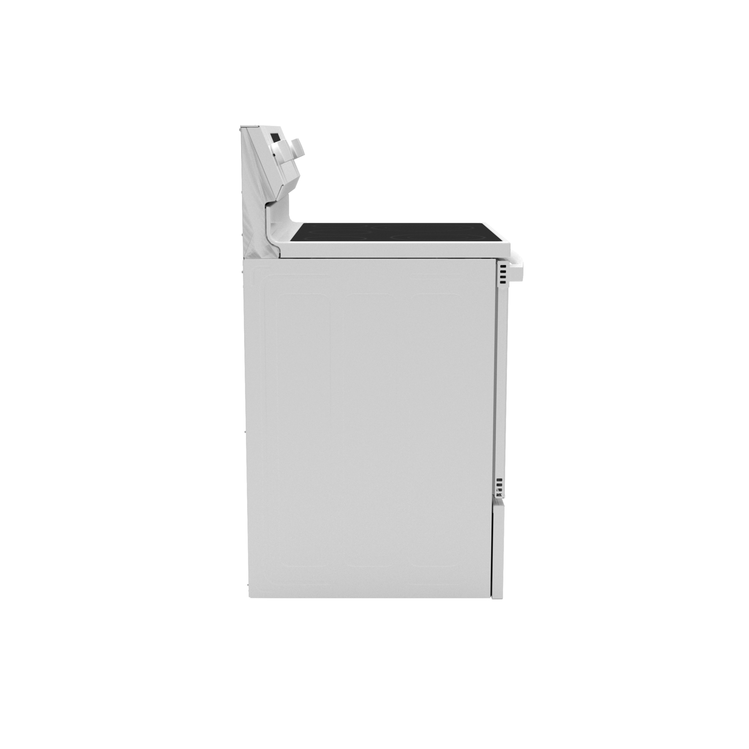 Model: GRF600AVWW | GE GE® ENERGY STAR® 30" Free-Standing Electric Convection Range with No Preheat Air Fry and EasyWash™ Oven Tray