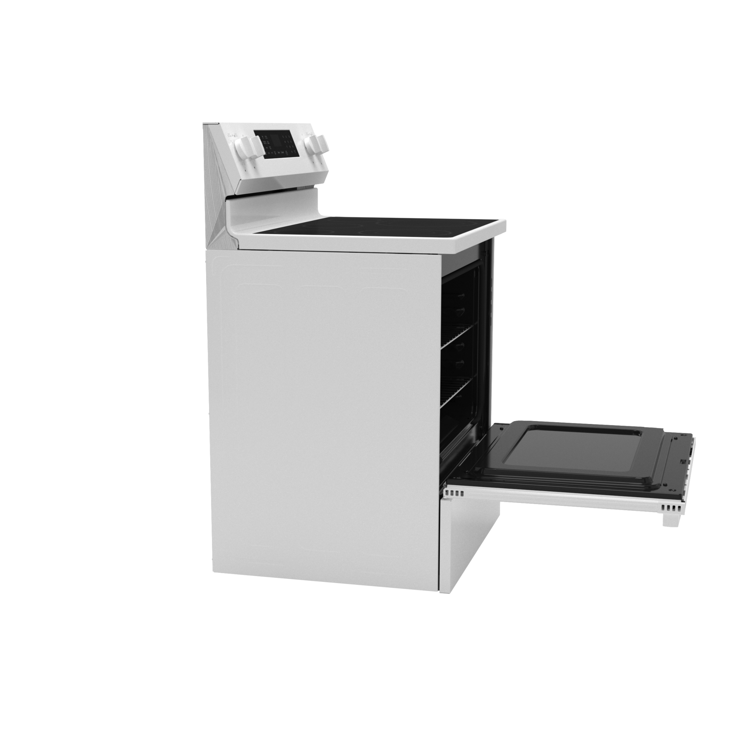 Model: GRF600AVWW | GE GE® ENERGY STAR® 30" Free-Standing Electric Convection Range with No Preheat Air Fry and EasyWash™ Oven Tray