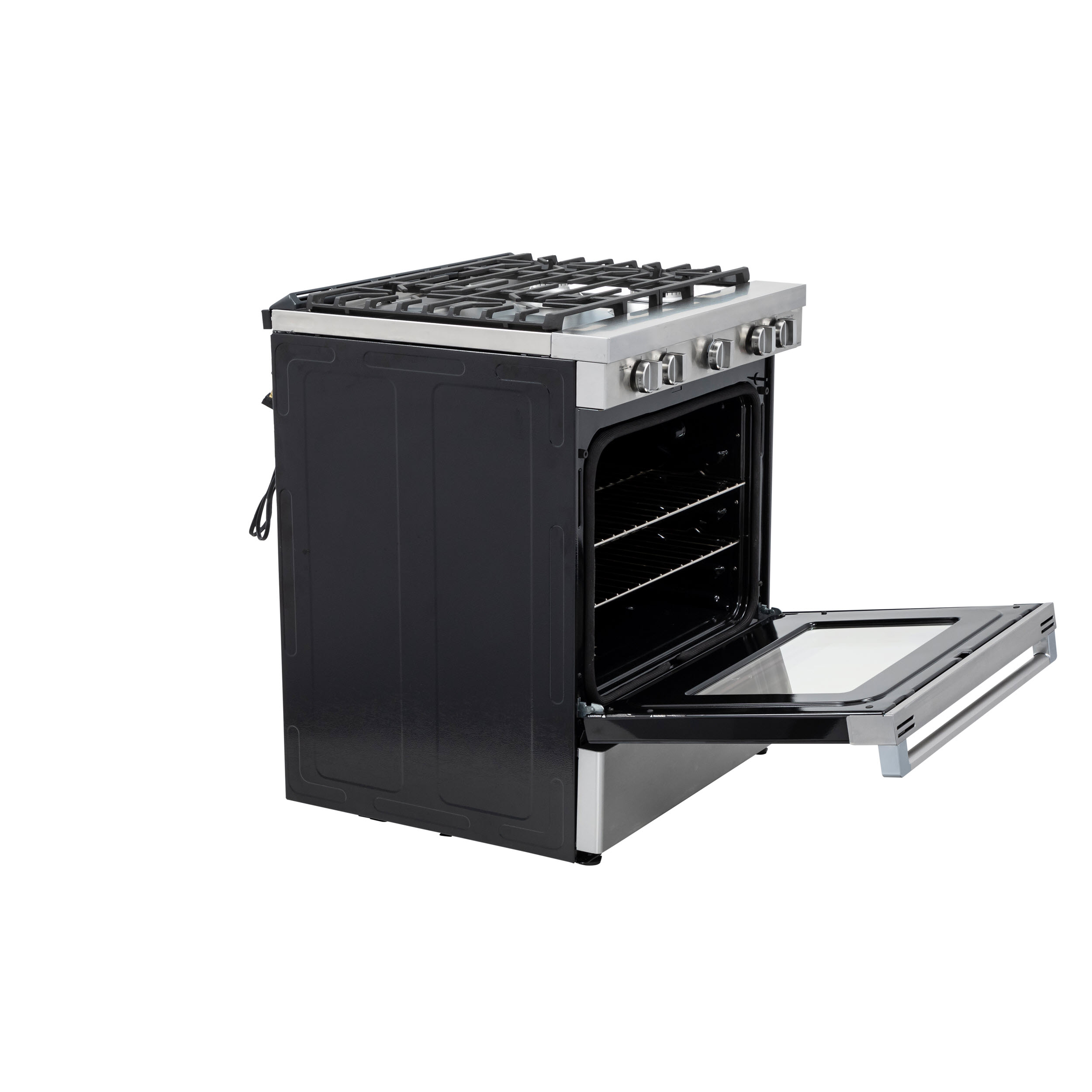 Model: QGSS740RNSS | Haier 30" Smart Slide-In Gas Range with Convection