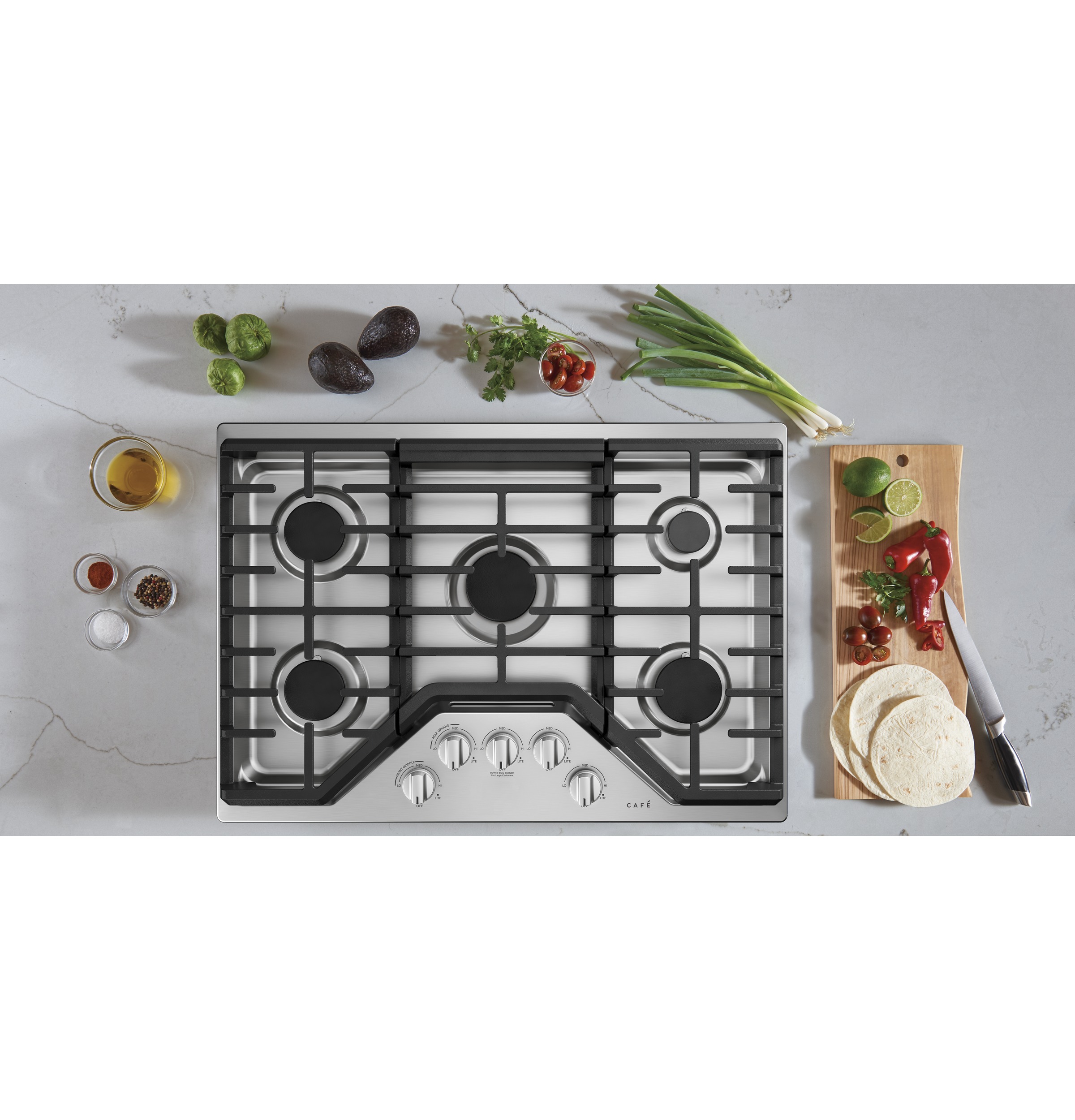 Model: CGP70302NS1 | Cafe Café™ 30" Gas Cooktop