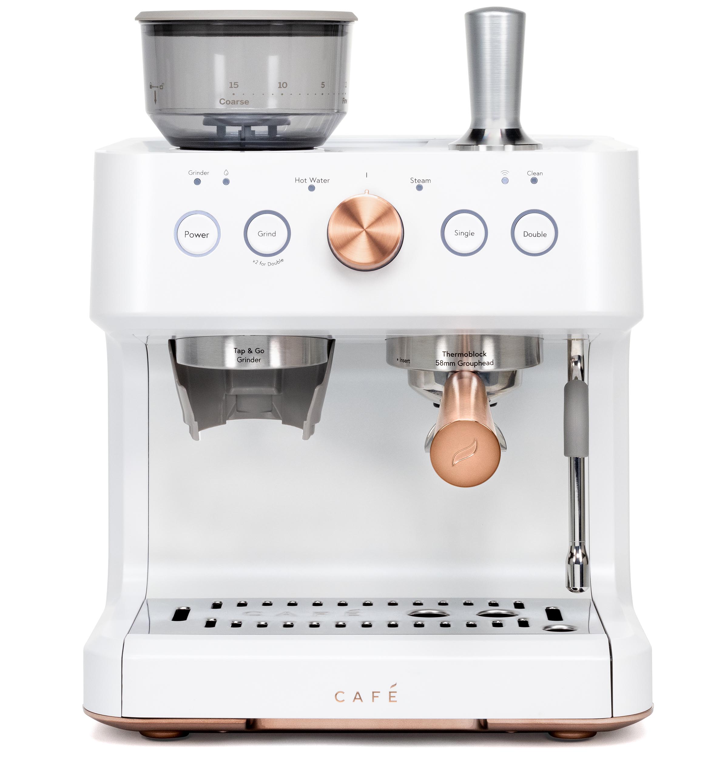 Model: C7CESAS4RW3 | Cafe Café™ BELLISSIMO Semi Automatic Espresso Machine + Frother