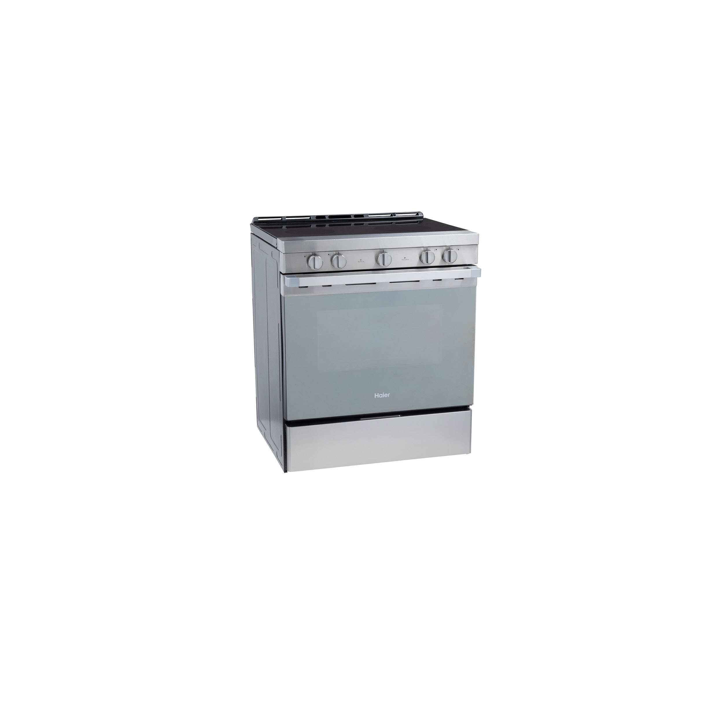 Model: QSS740BNTS | Haier 30" Smart Slide-In Electric Range with Convection